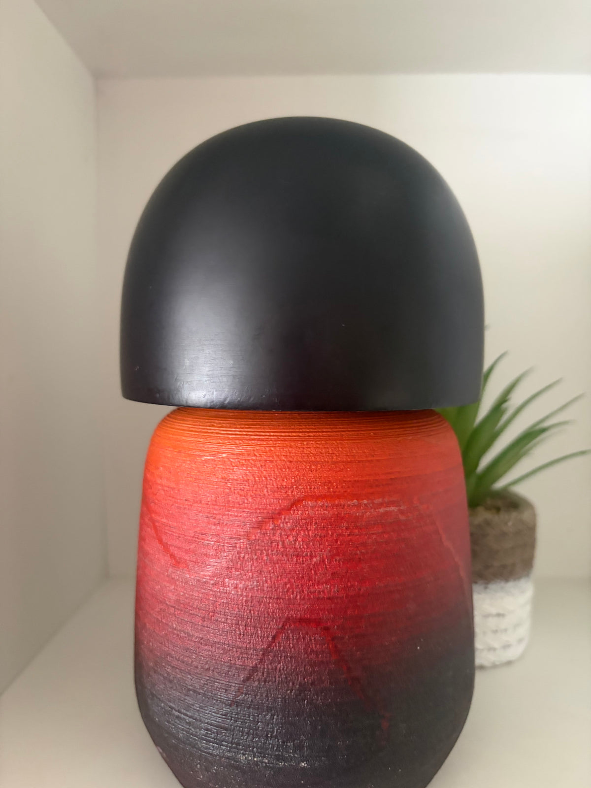 Vintage Gumma kokeshi by Fujikawa Masae (1942-2015)