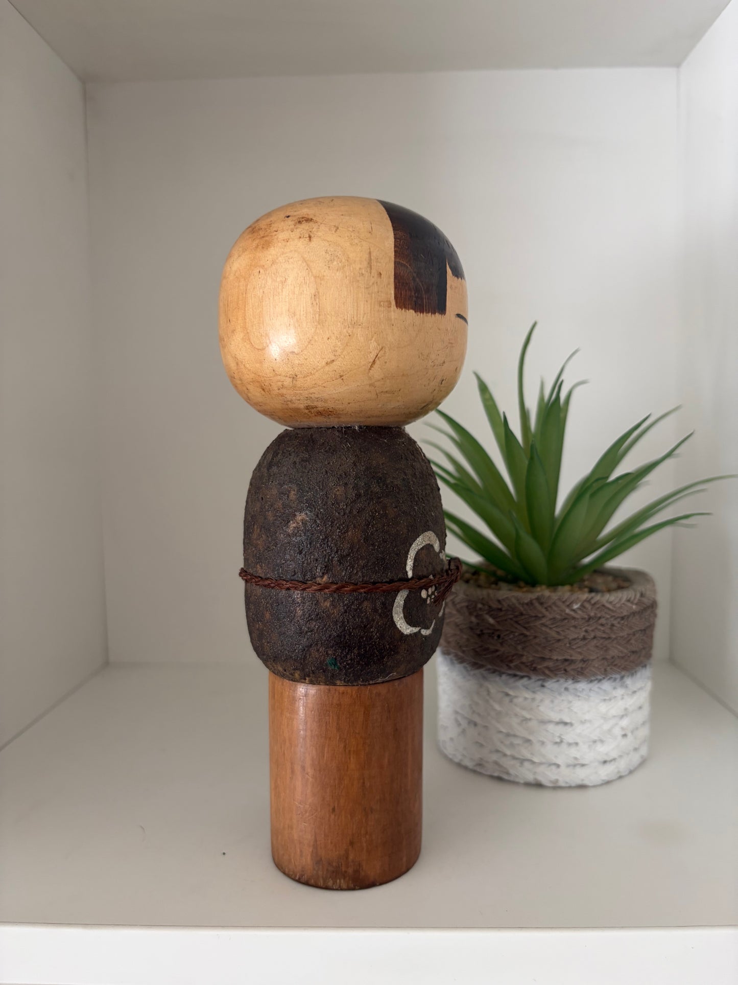 Vintage Sosaku kokeshi by Kiyohara Takao