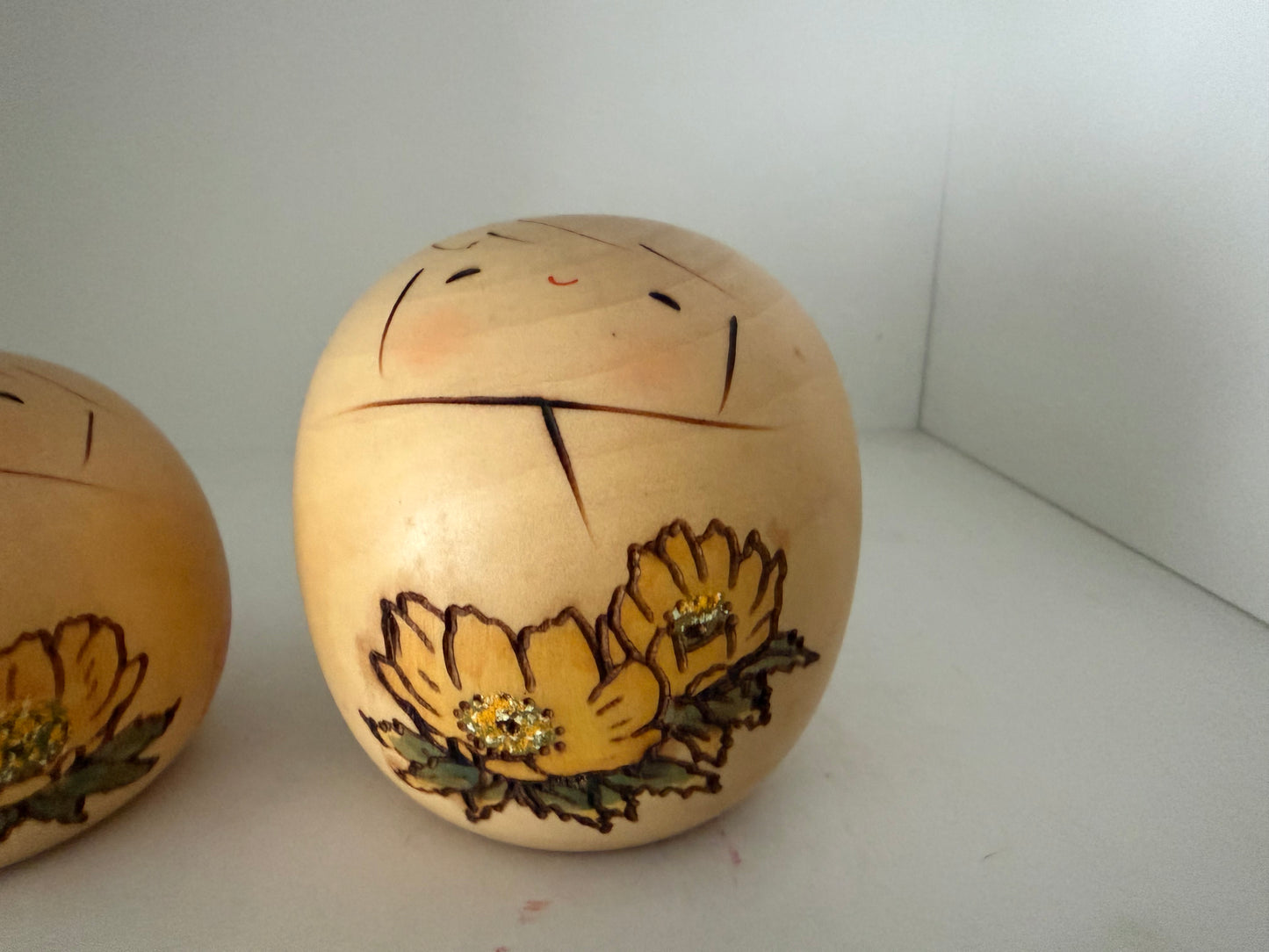 Vintage creative kokeshi by Usaburo