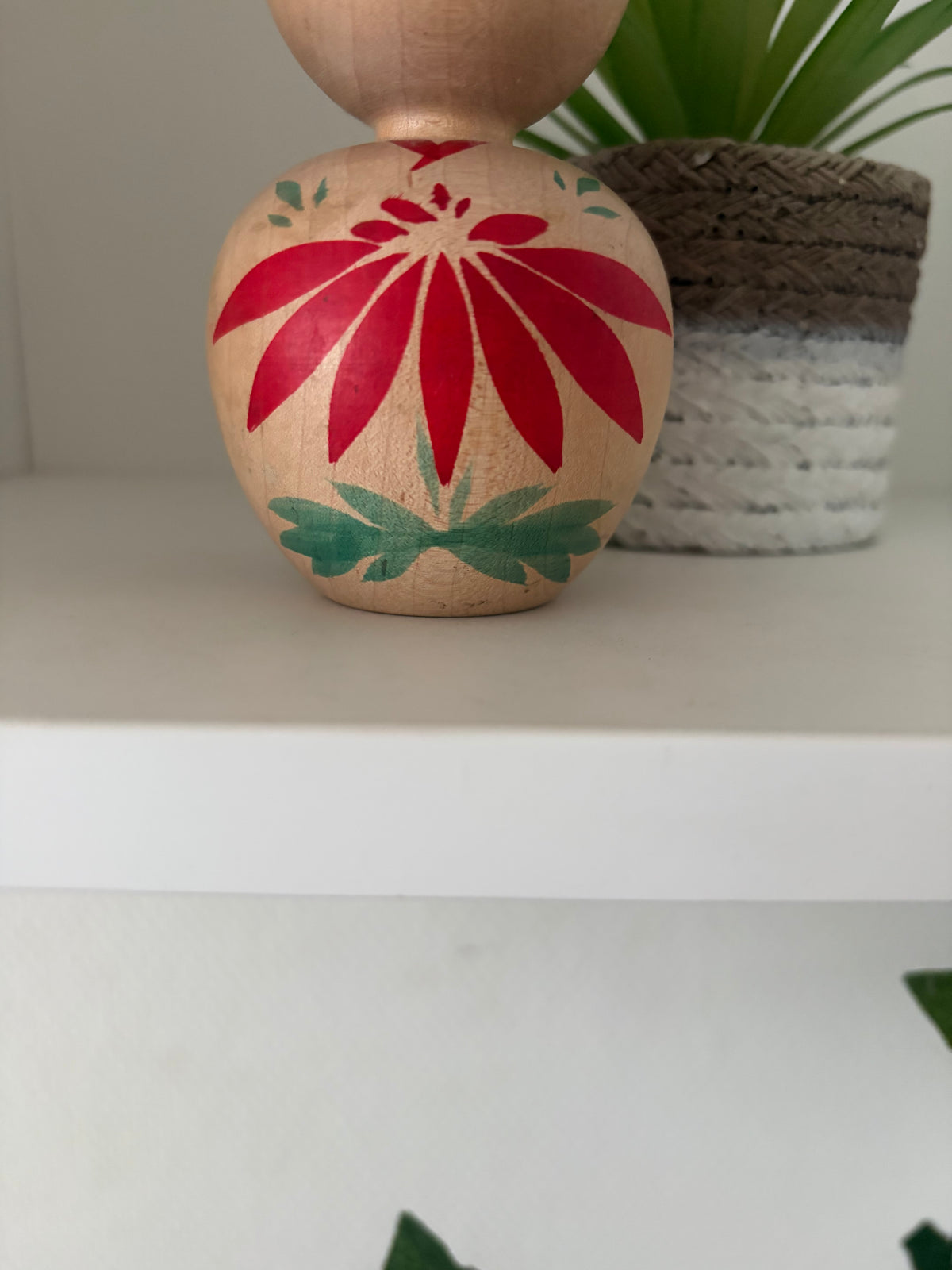 Vintage traditional Kijiyama Kokeshi by Kominami Saburo (1929-2023)