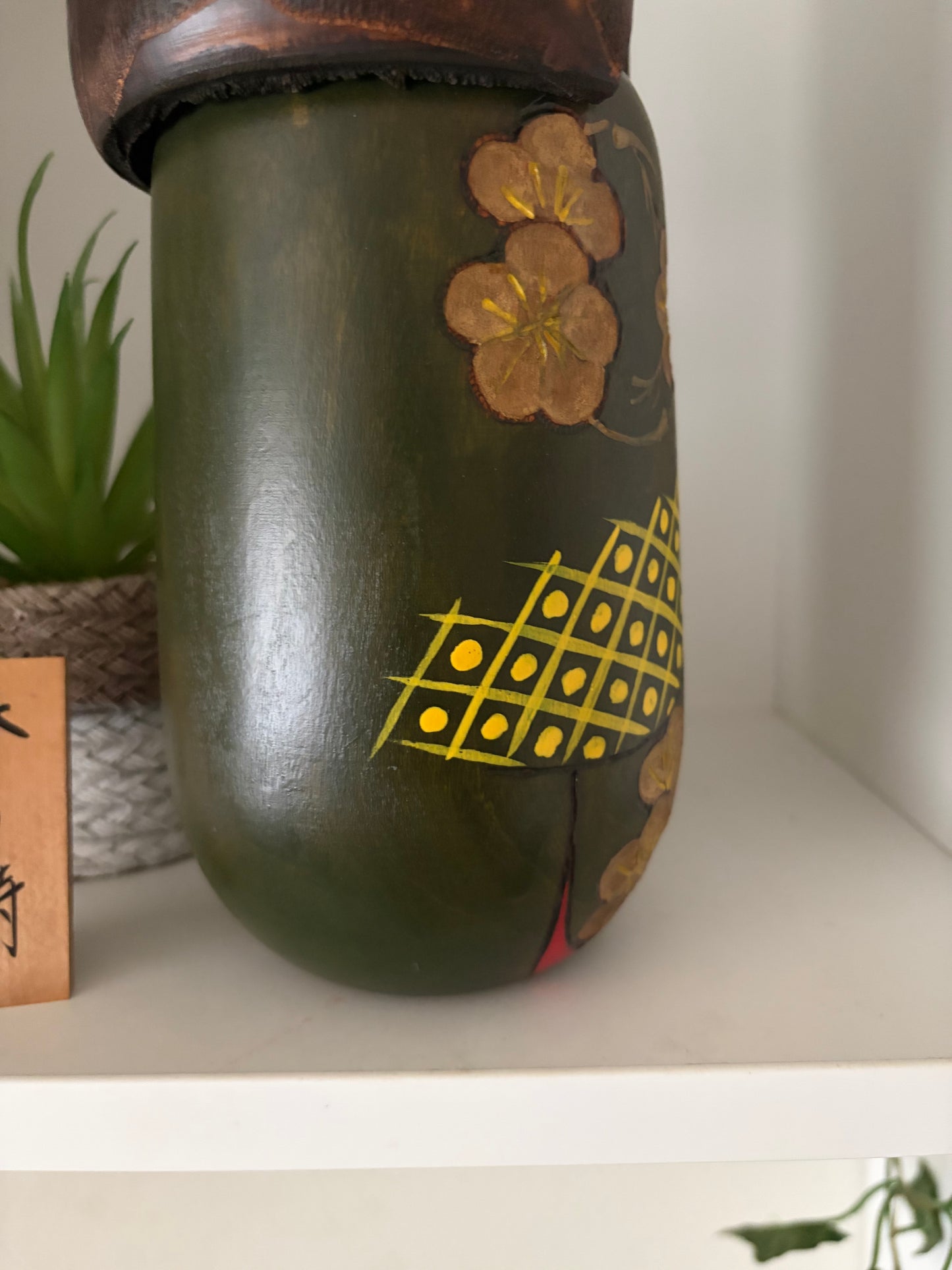 Rare vintage Sosaku kokeshi by Aramaki Kyoho