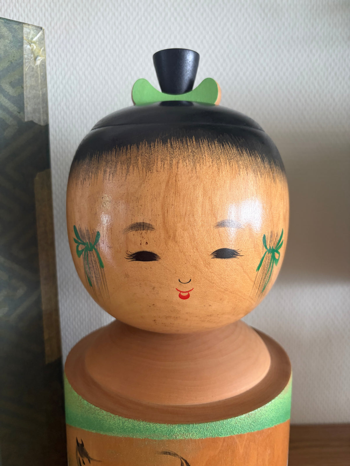 Exclusive HUGE Sosaku kokeshi by Sato Kouson