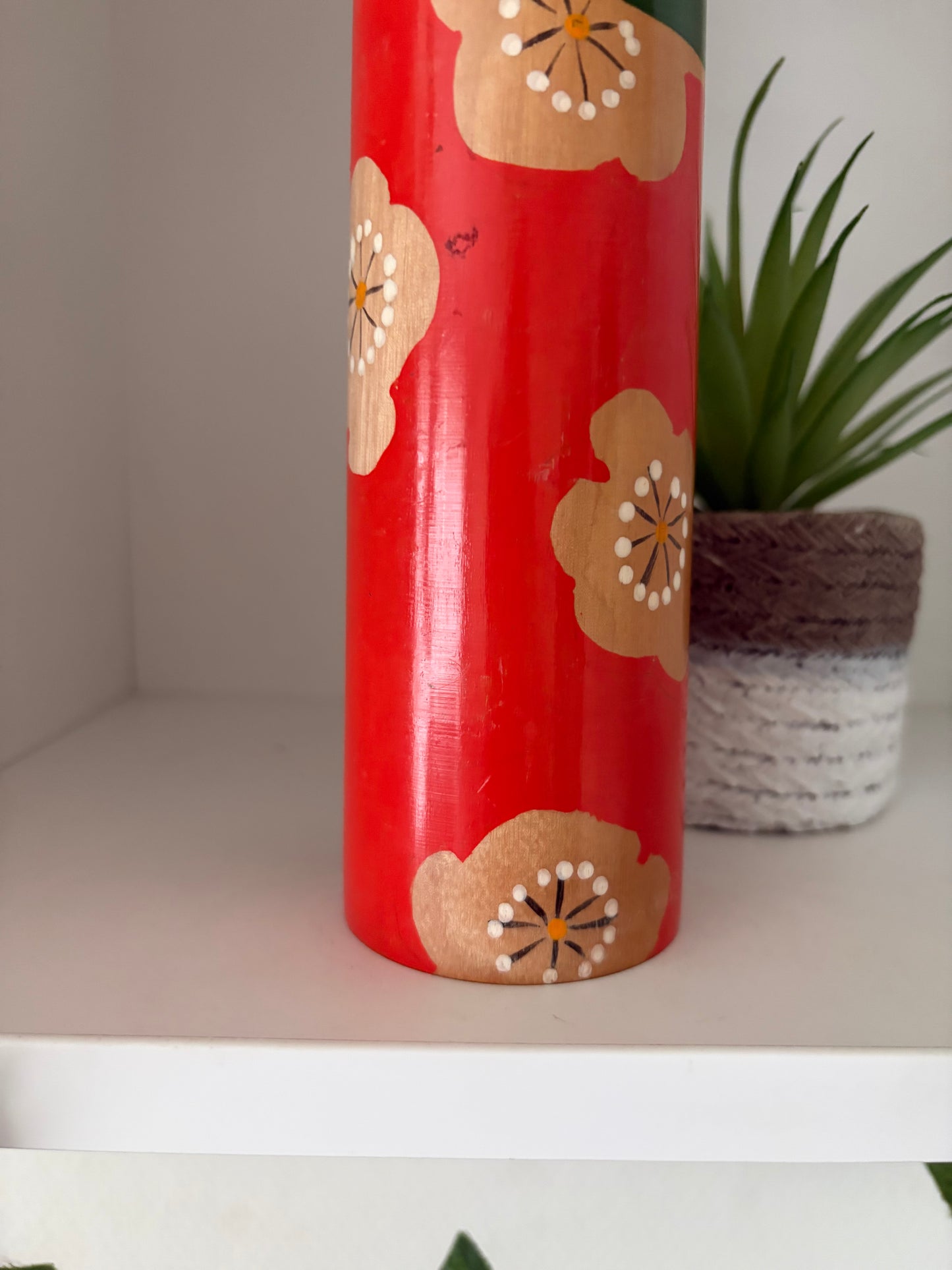 Vintage Sosaku kokeshi by Kiyohara Takao