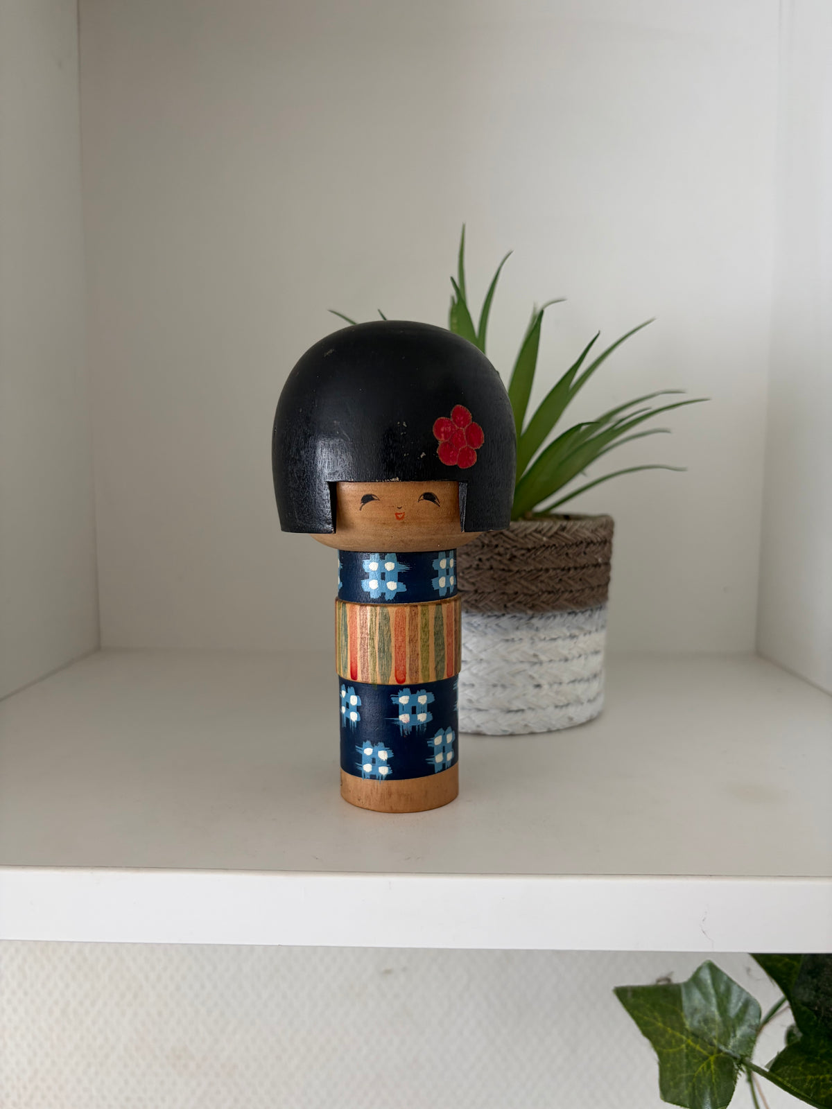 Vintage Sosaku kokeshi by Sansaku Sekiguchi (1925-2018)