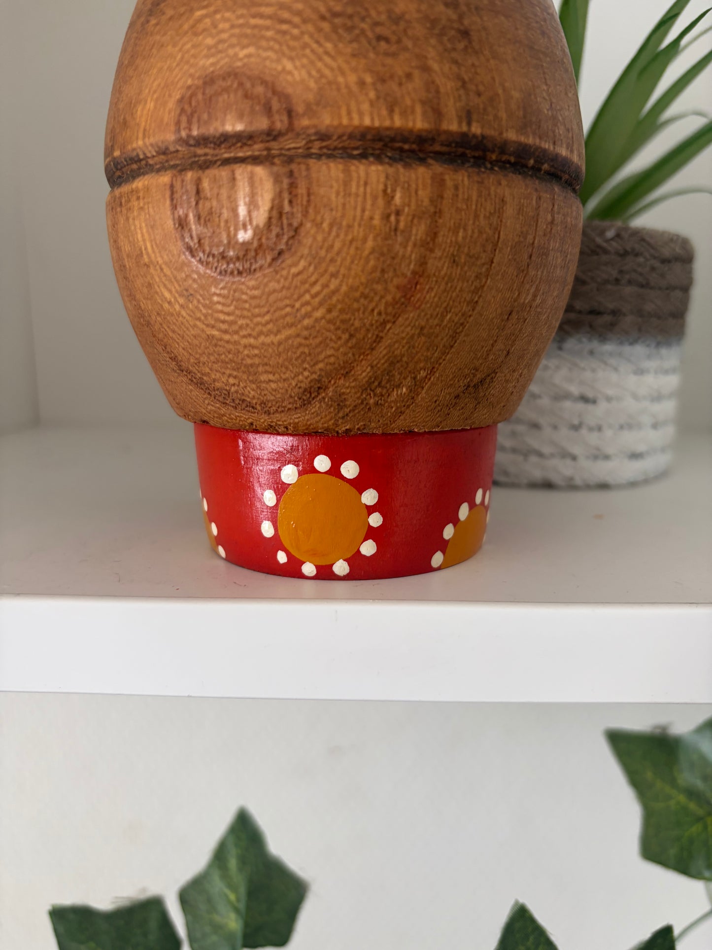 Vintage Sosaku kokeshi Mother and child