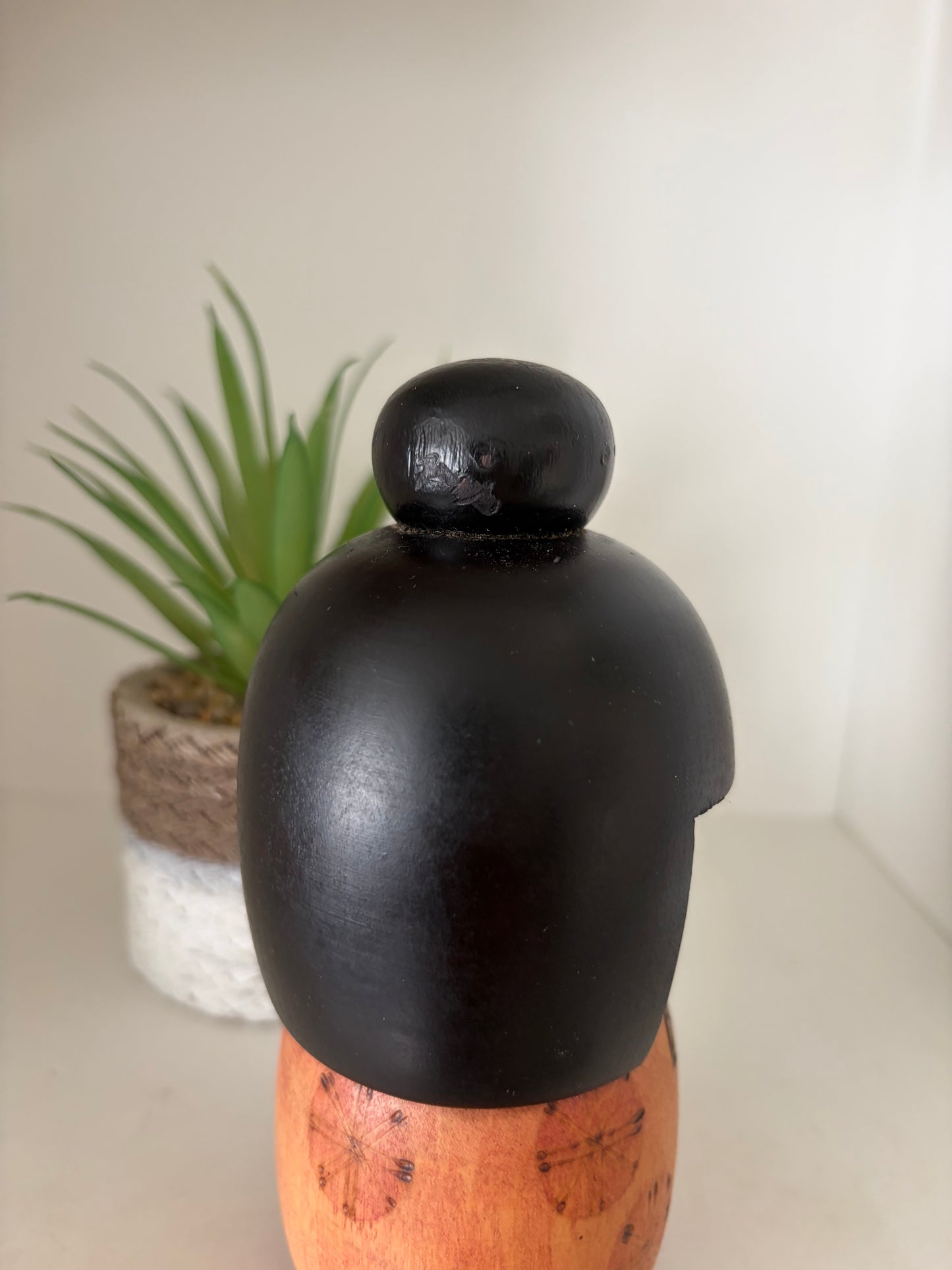 Vintage Gumma kokeshi by Kazuo Takamizawa