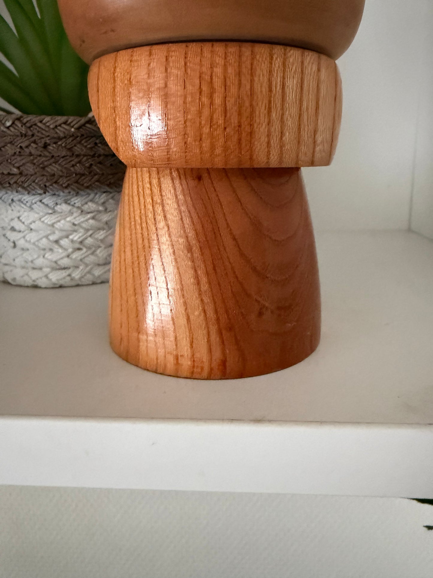 Rare vintage Sosaku kokeshi by Aida Seiho (Harumine) (1926-1998)