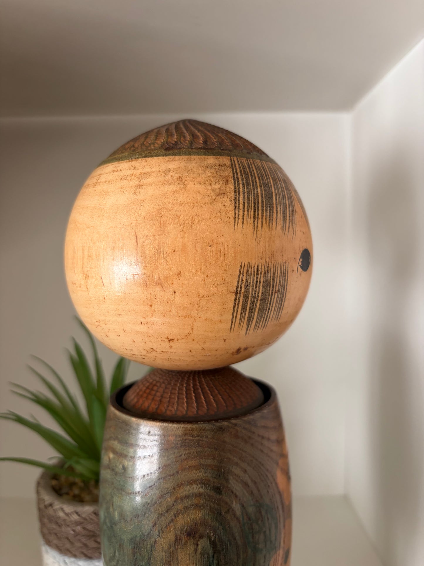 Vintage creative kokeshi by Tamura Noboru