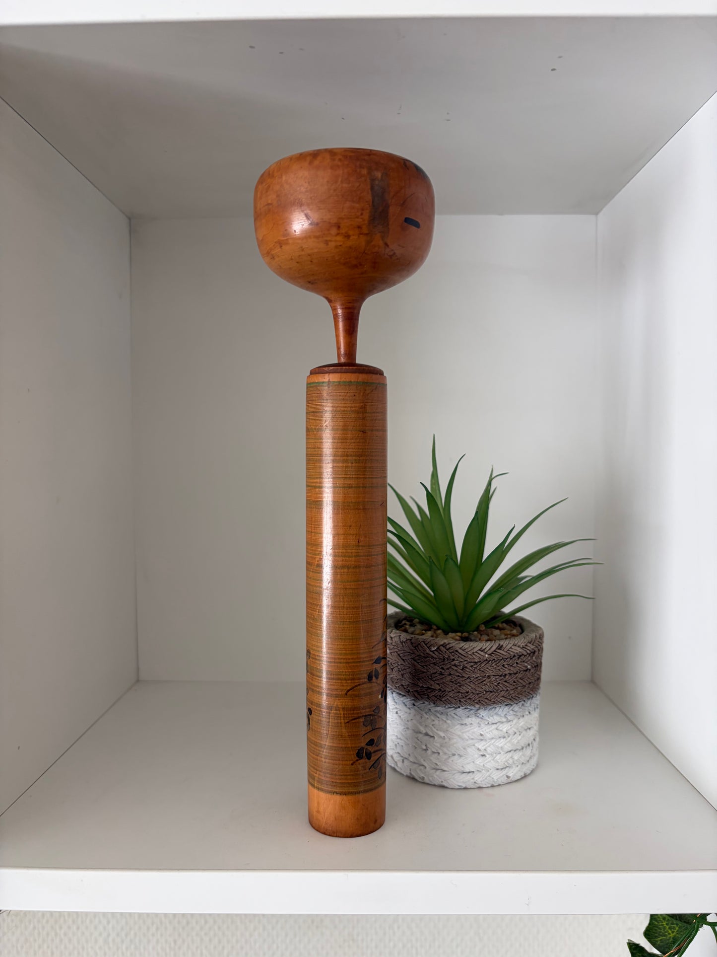 Rare Vintage Creative Kokeshi By Kahei Katase (1922-2015)