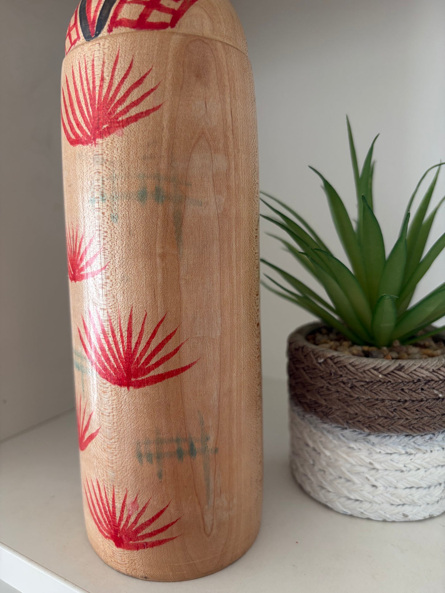 Vintage traditional Kijiyama kokeshi by Onodera Shigeichi