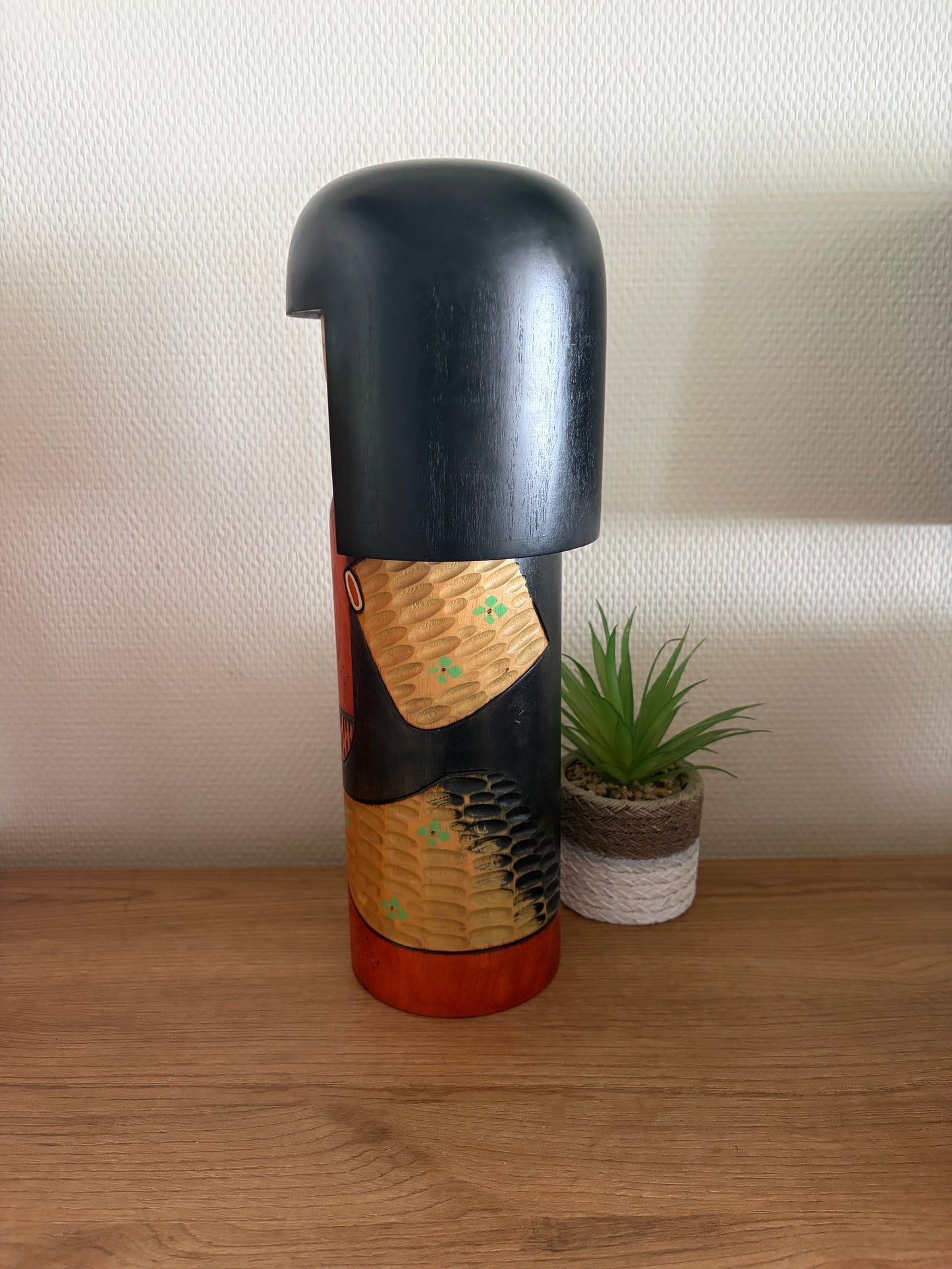 Rare Vintage Gumma kokeshi by Kisaku - XL!