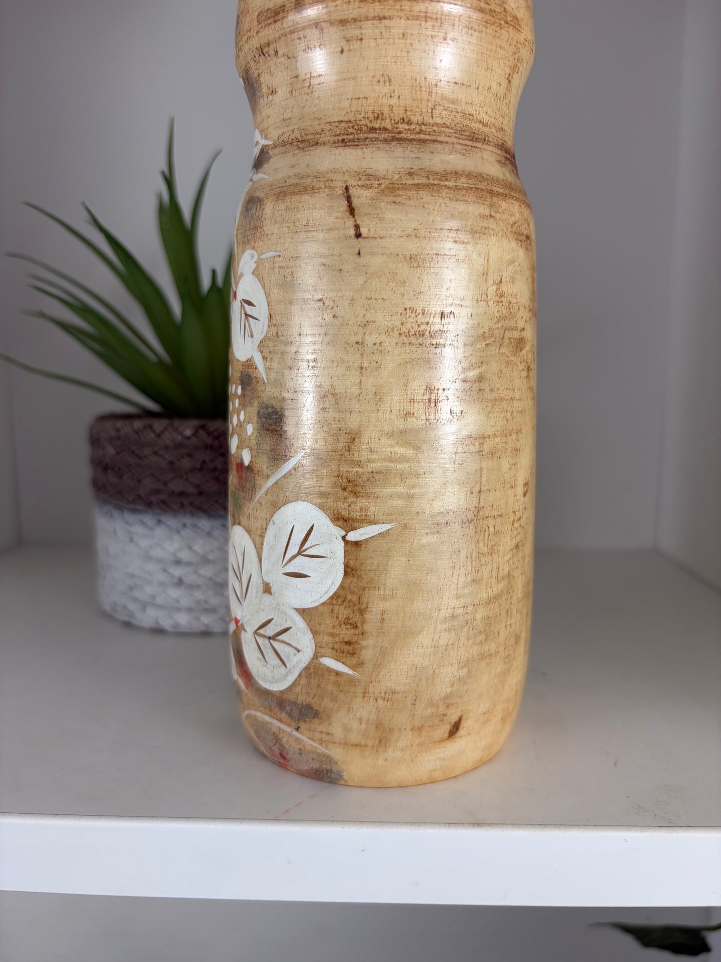 Rare vintage Sosaku kokeshi by Aida Seiho (Harumine) (1926-1998)