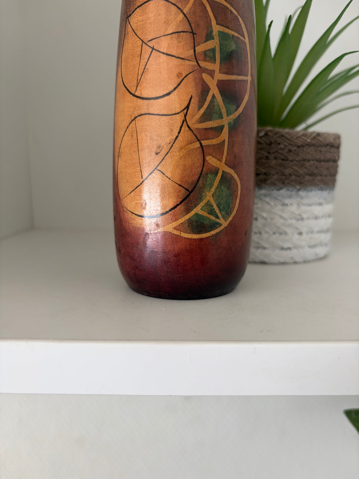 Vintage Sosaku kokeshi by Kato Masami