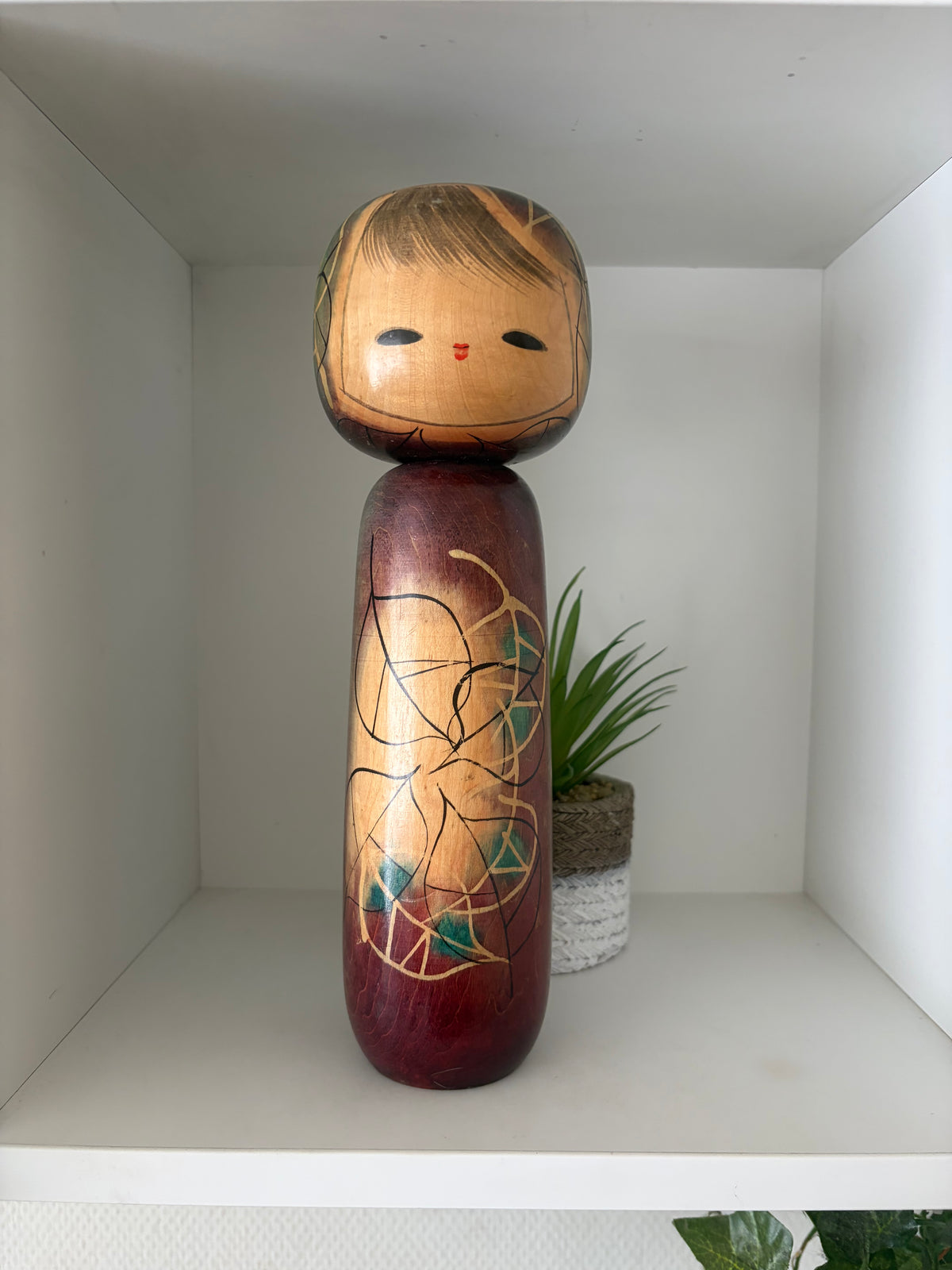 Vintage Sosaku kokeshi by Kato Masami