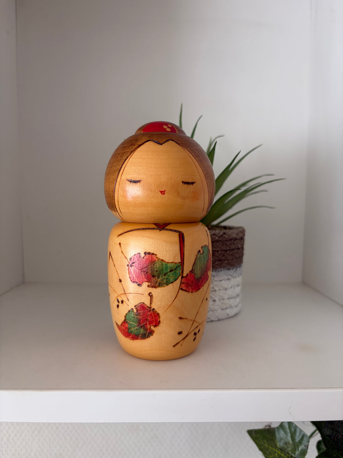 Vintage Sosaku kokeshi by Toa Sekiguchi (1942-)