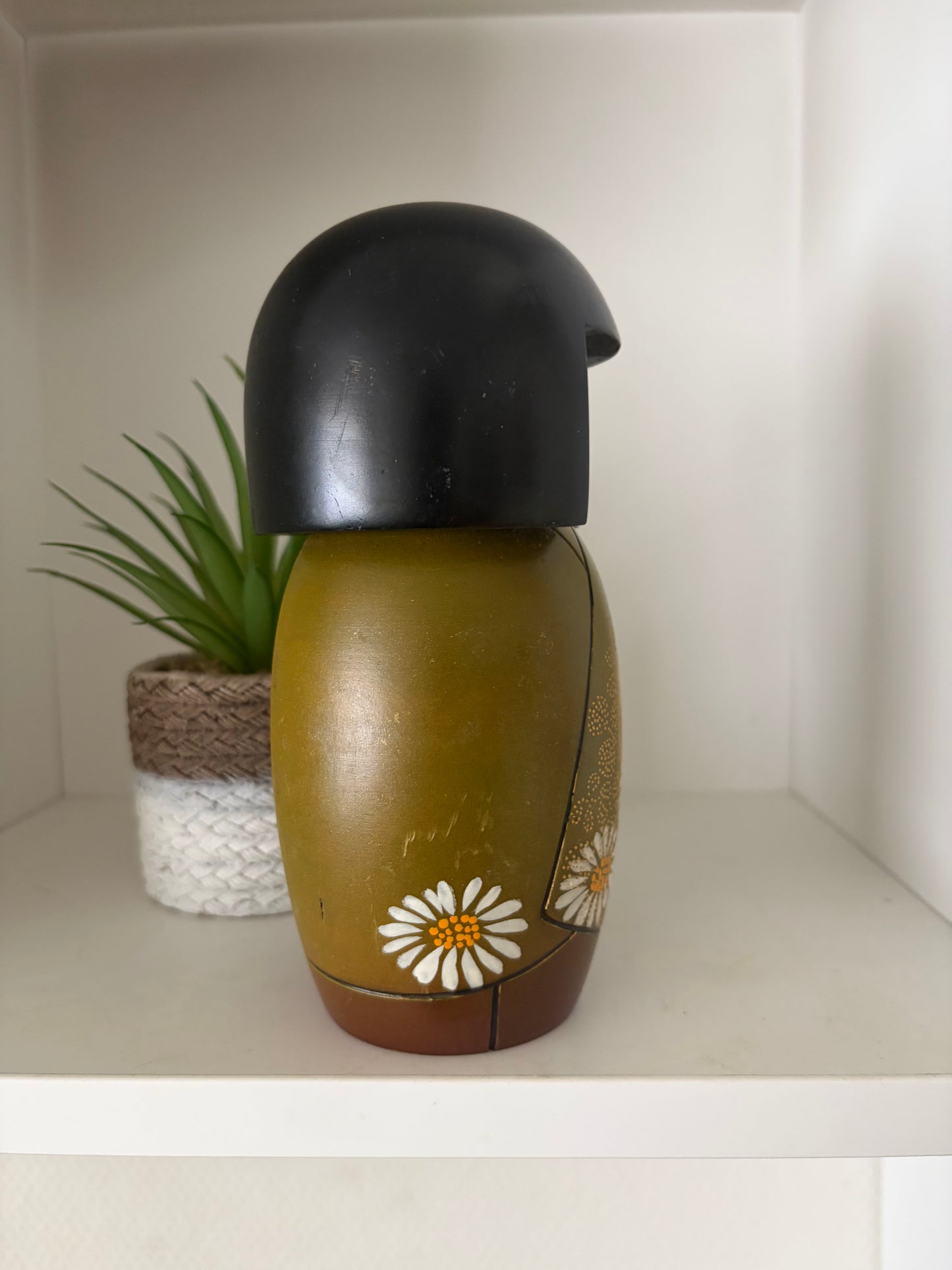 Vintage Gumma kokeshi by Kisaku