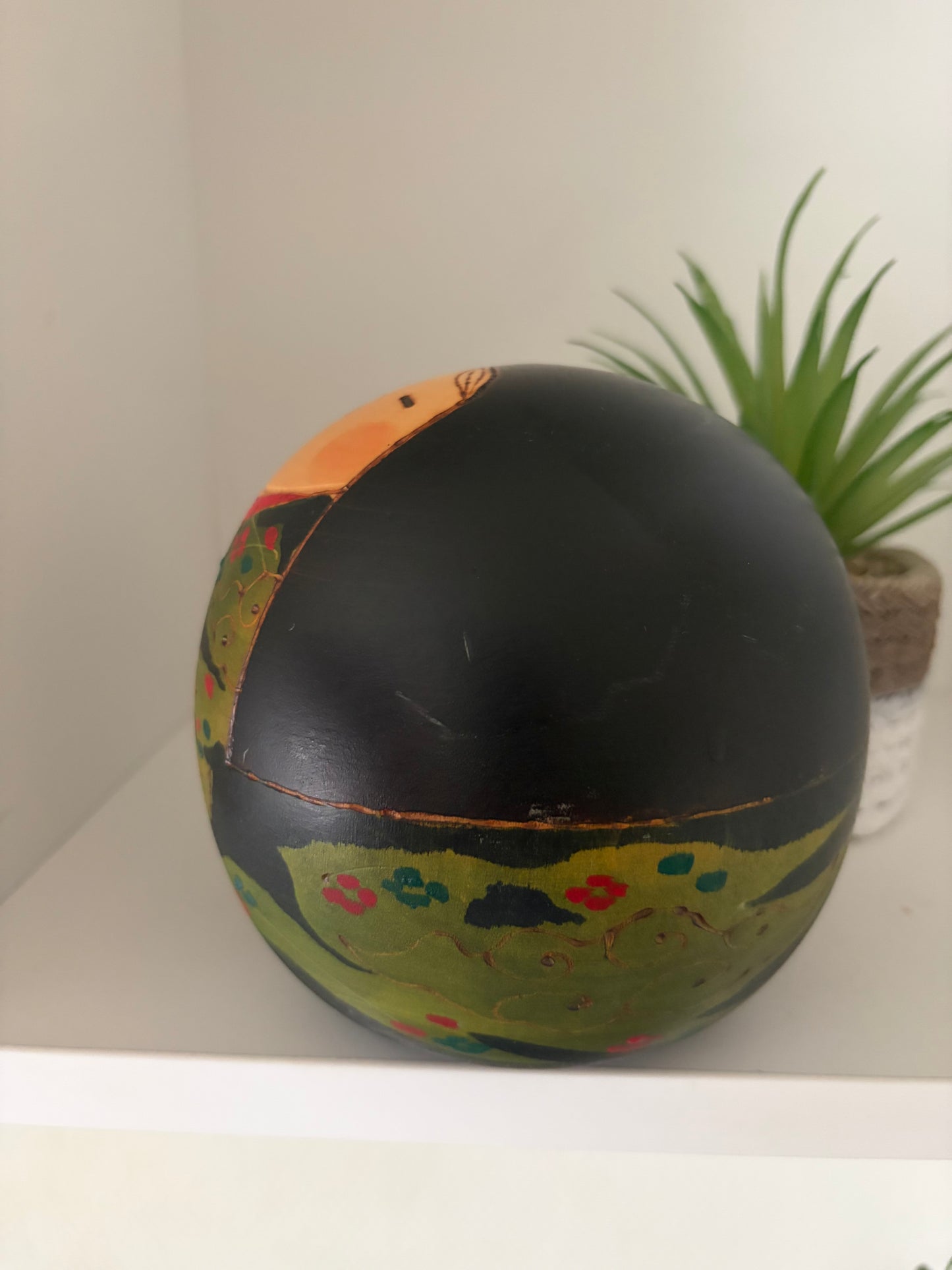 Rare Vintage Creative kokeshi by Kato Tatsuo (1940-)