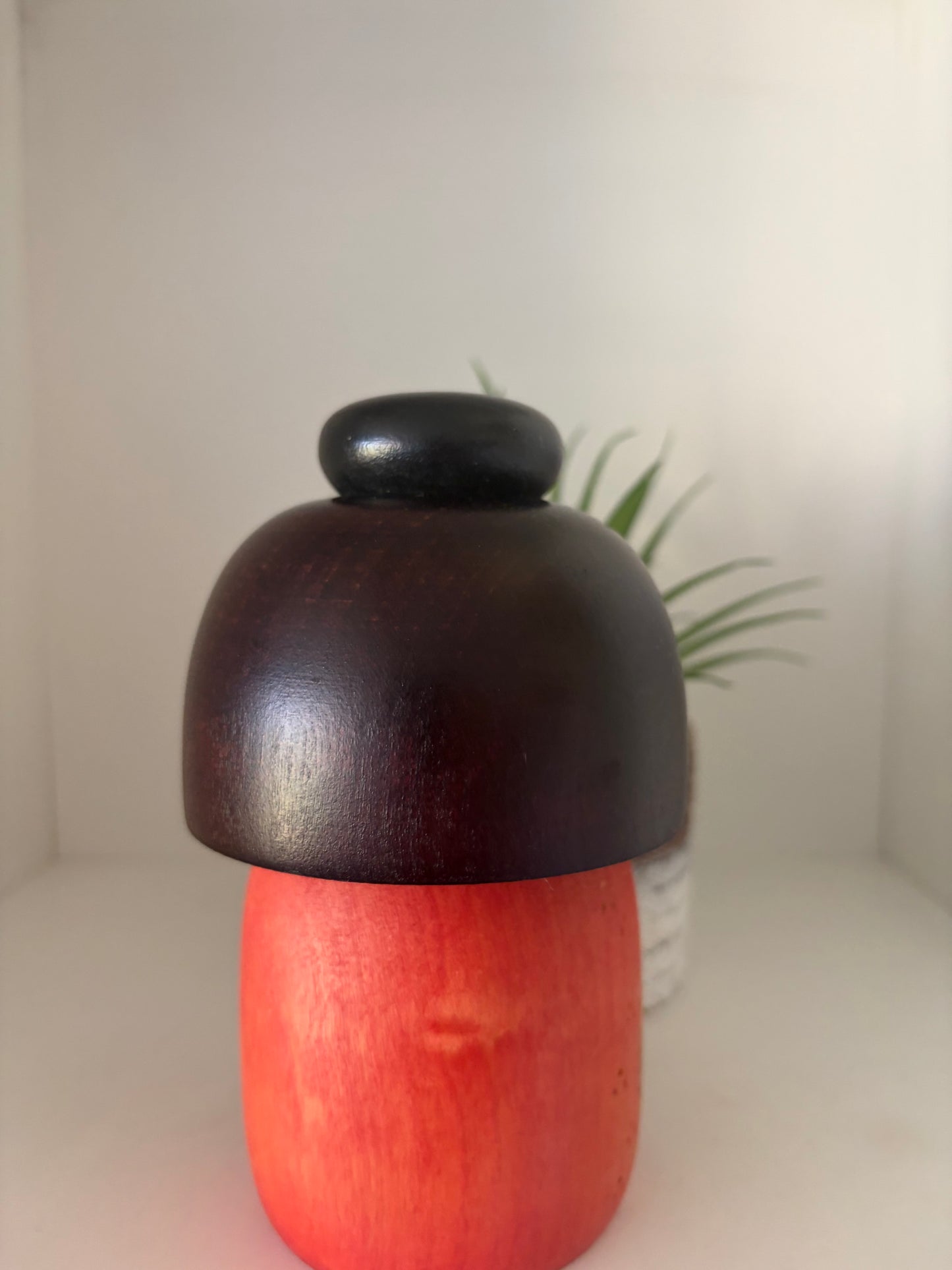 Vintage Gumma kokeshi by Kazuo Takamizawa (1927-)