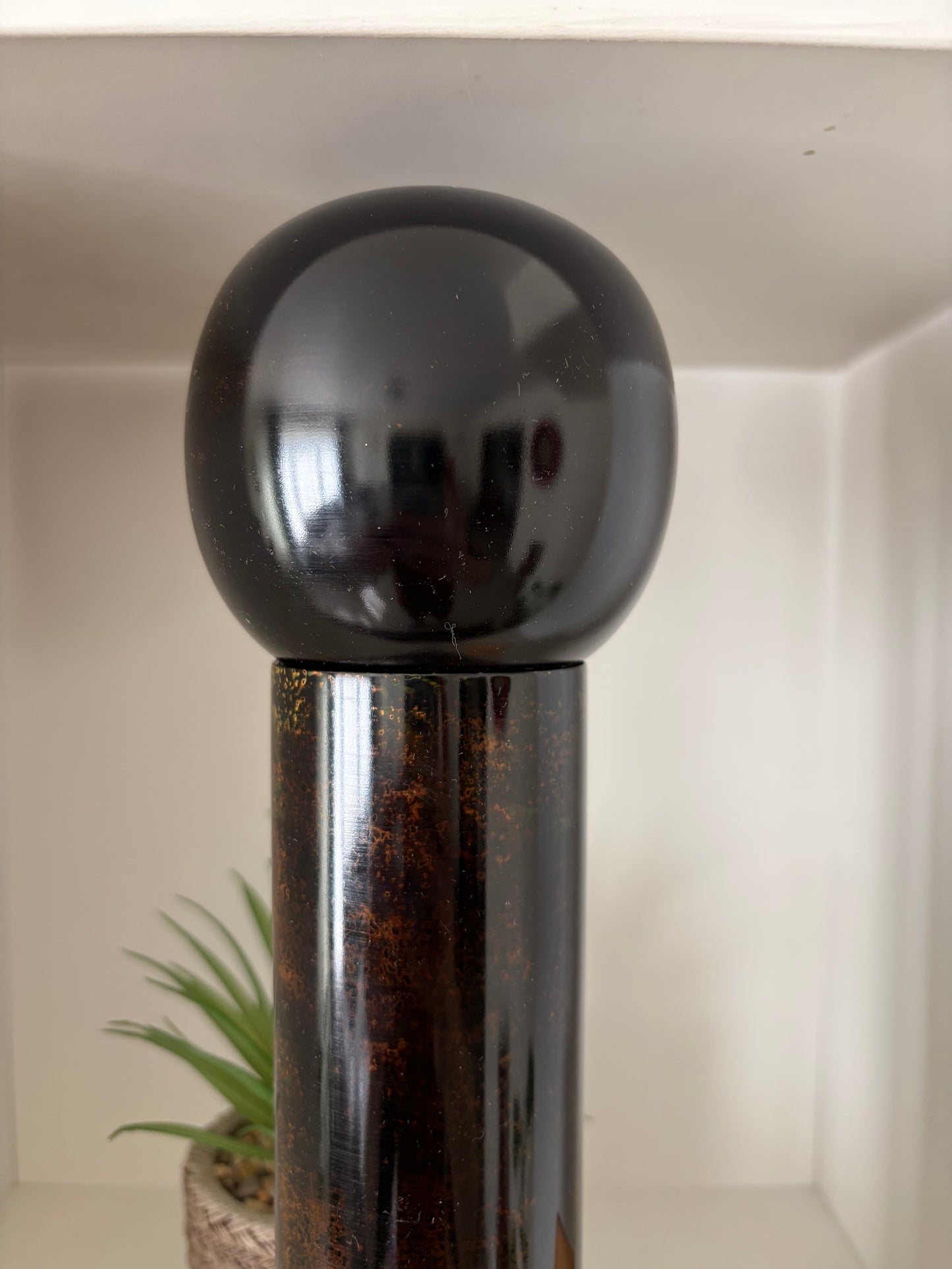 Exclusive Vintage Sosaku kokeshi Akinori Takahashi (1957-)