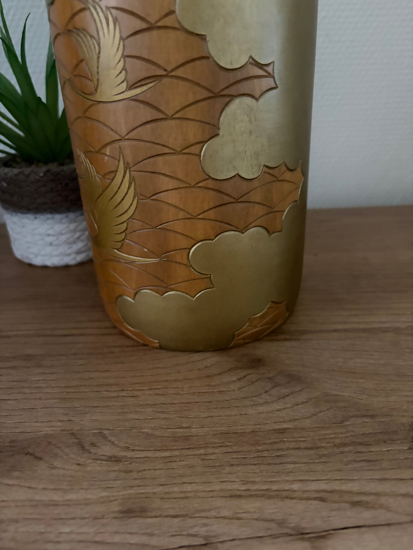 Rare vintage Sosaku kokeshi by Takashi Yoshida (1948-2007)