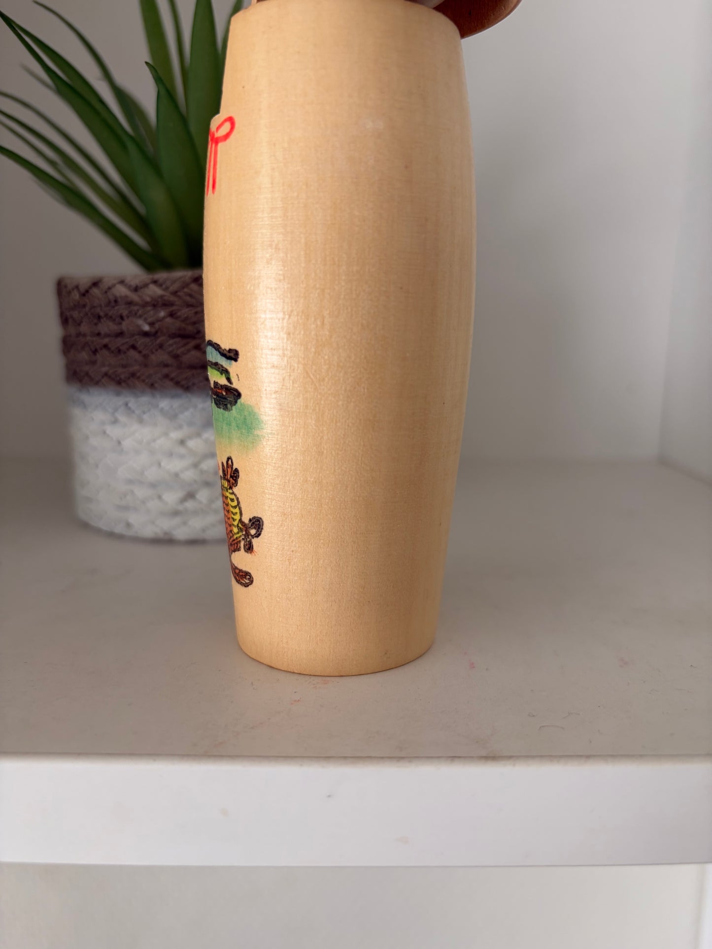 Vintage Gumma Kokeshi by Miyagawa Kunio (1933-)