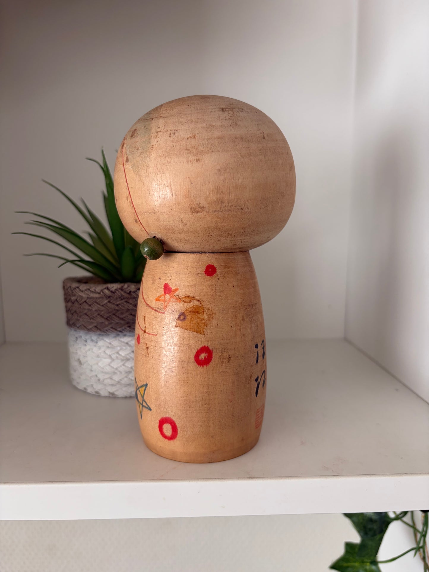Rare Vintage Creative Kokeshi By Hiroe Fukushima