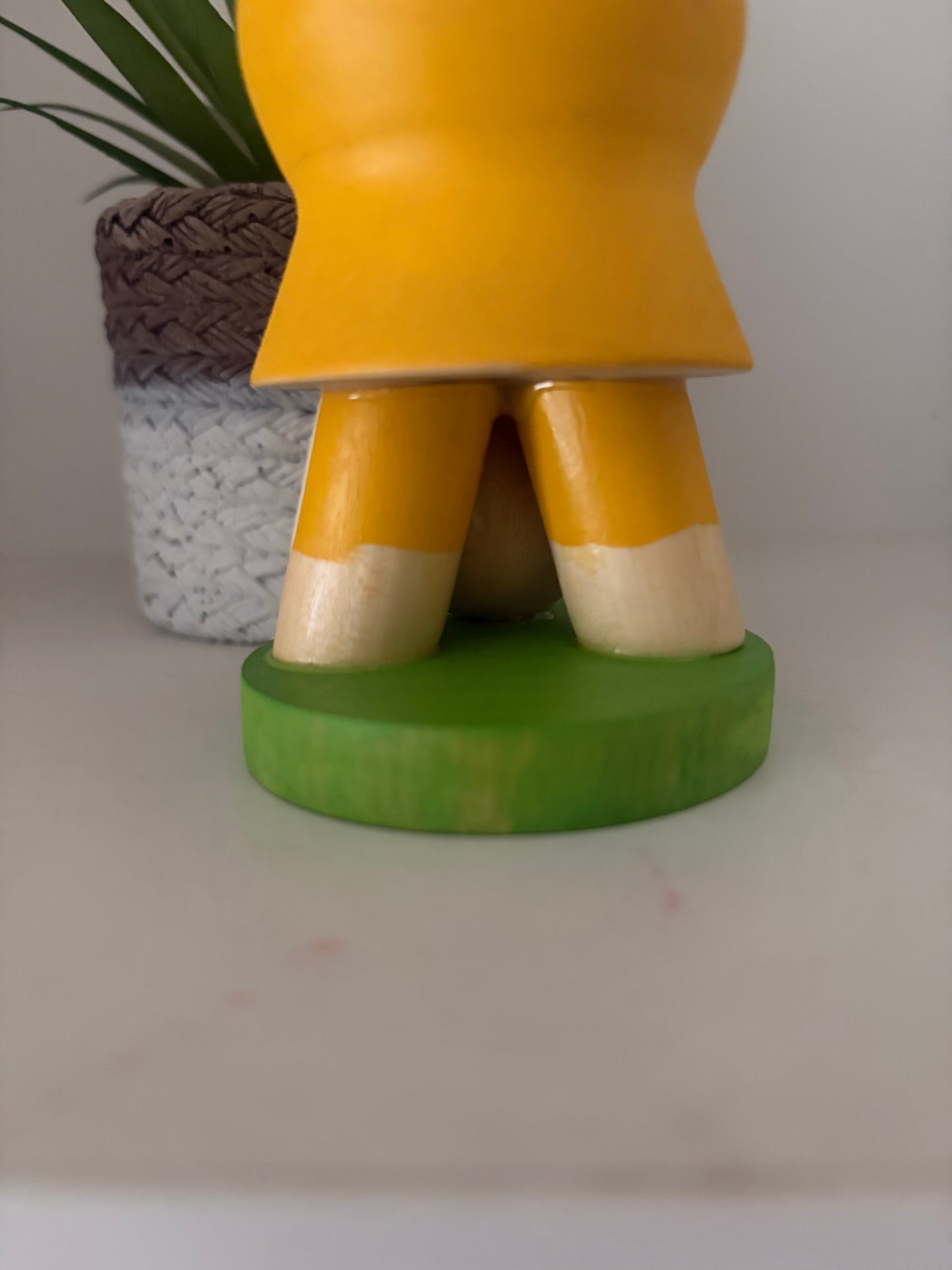 Vintage Sosaku kokeshi by Aoki Ryoka (1931-)