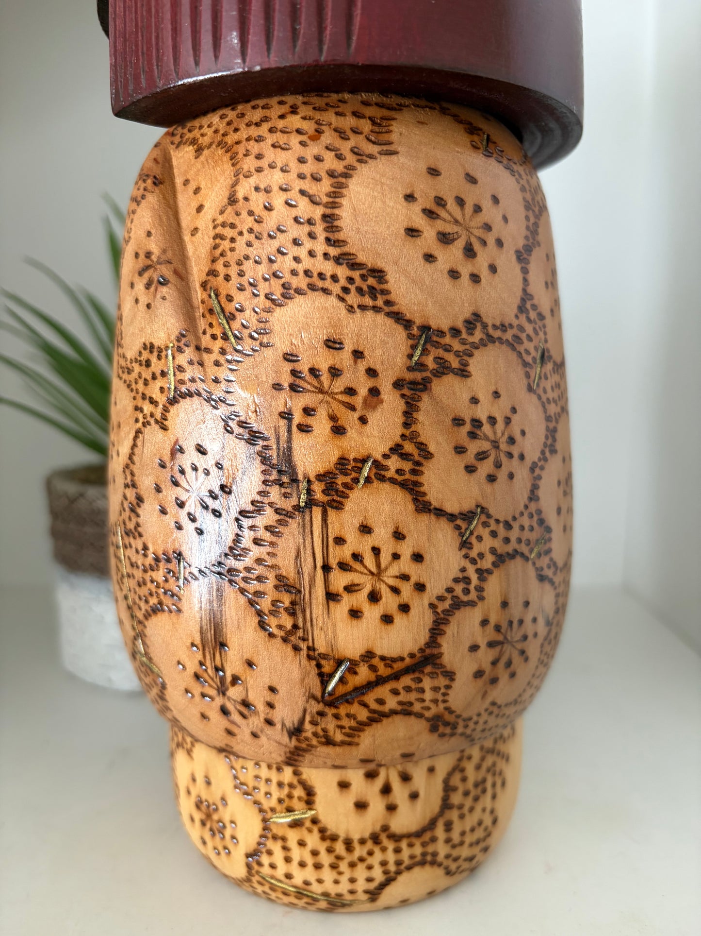 Vintage Sosaku Kokeshi By Ohtani Yoshio (1936-)