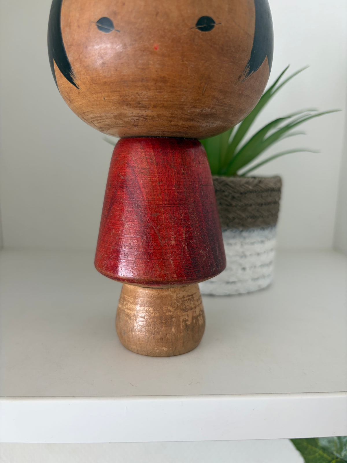 Very rare vintage Sosaku kokeshi by Issetsu Kuribayashi (1924 - 2011)
