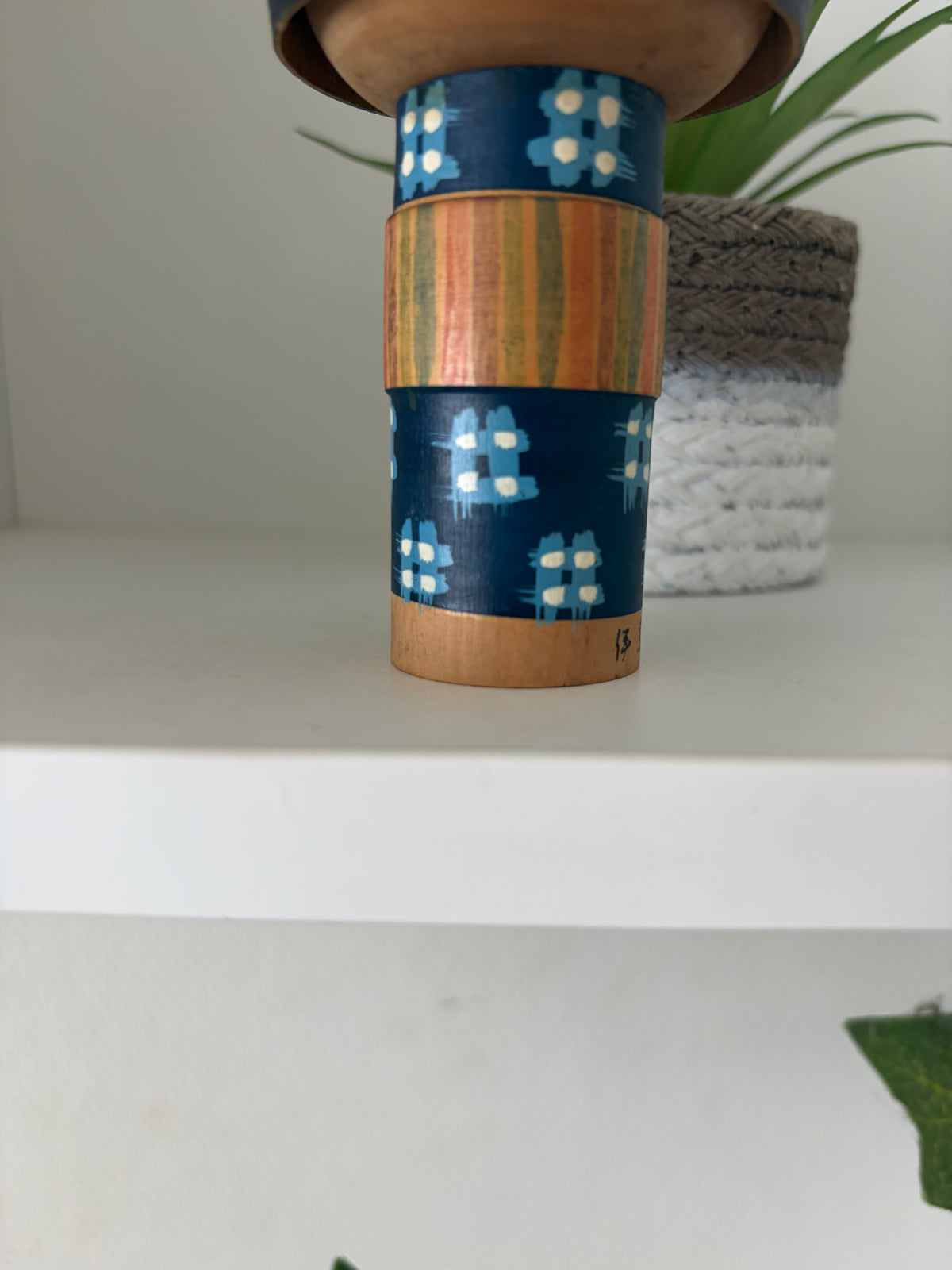Vintage Sosaku kokeshi by Sansaku Sekiguchi (1925-2018)