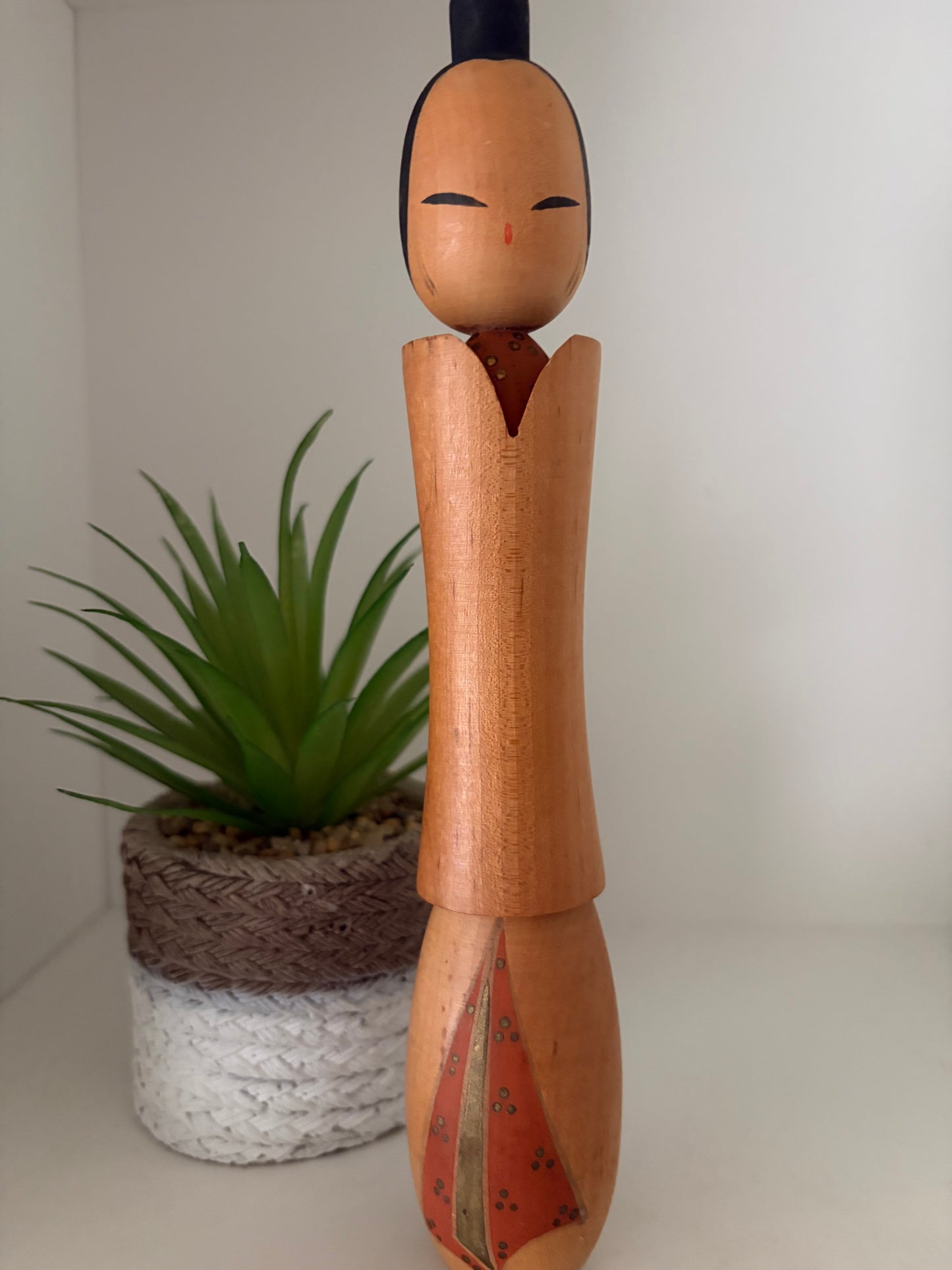 Vintage Creative Kokeshi By Shido Shozan (1932-1995)
