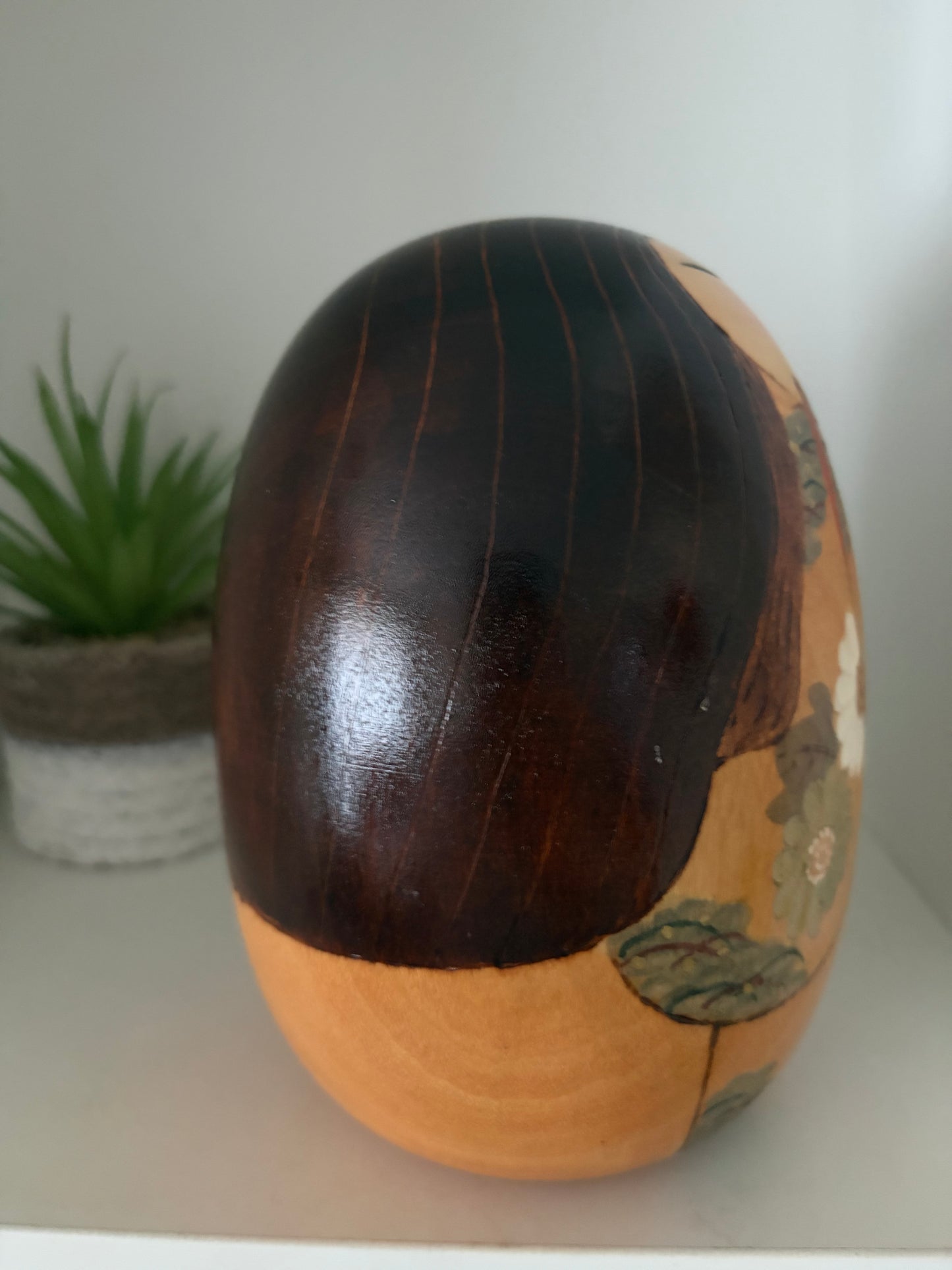 Vintage chunky Gumma kokeshi by Kunio Miyagawa (1933-)