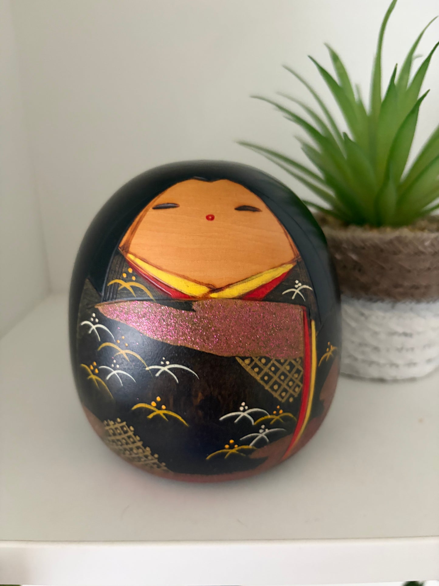 Vintage Sosaku kokeshi by Toa sekiguchi (1942-)
