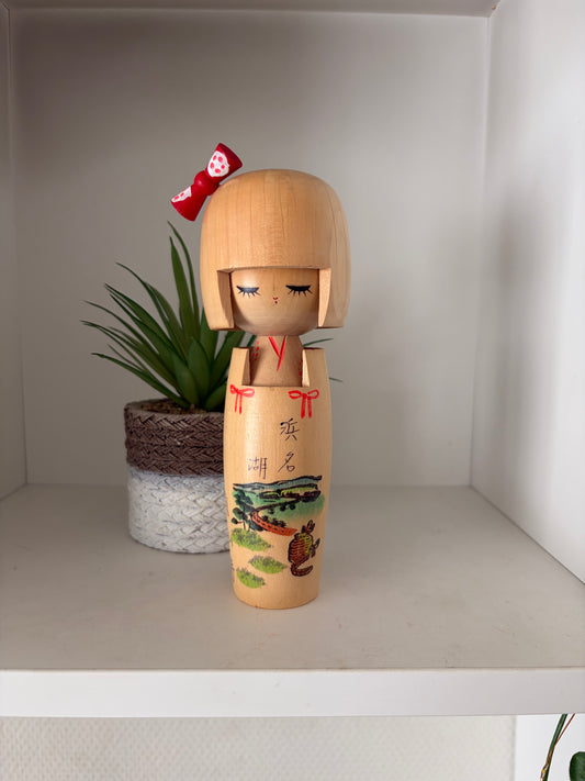 Vintage Gumma Kokeshi by Miyagawa Kunio (1933-)
