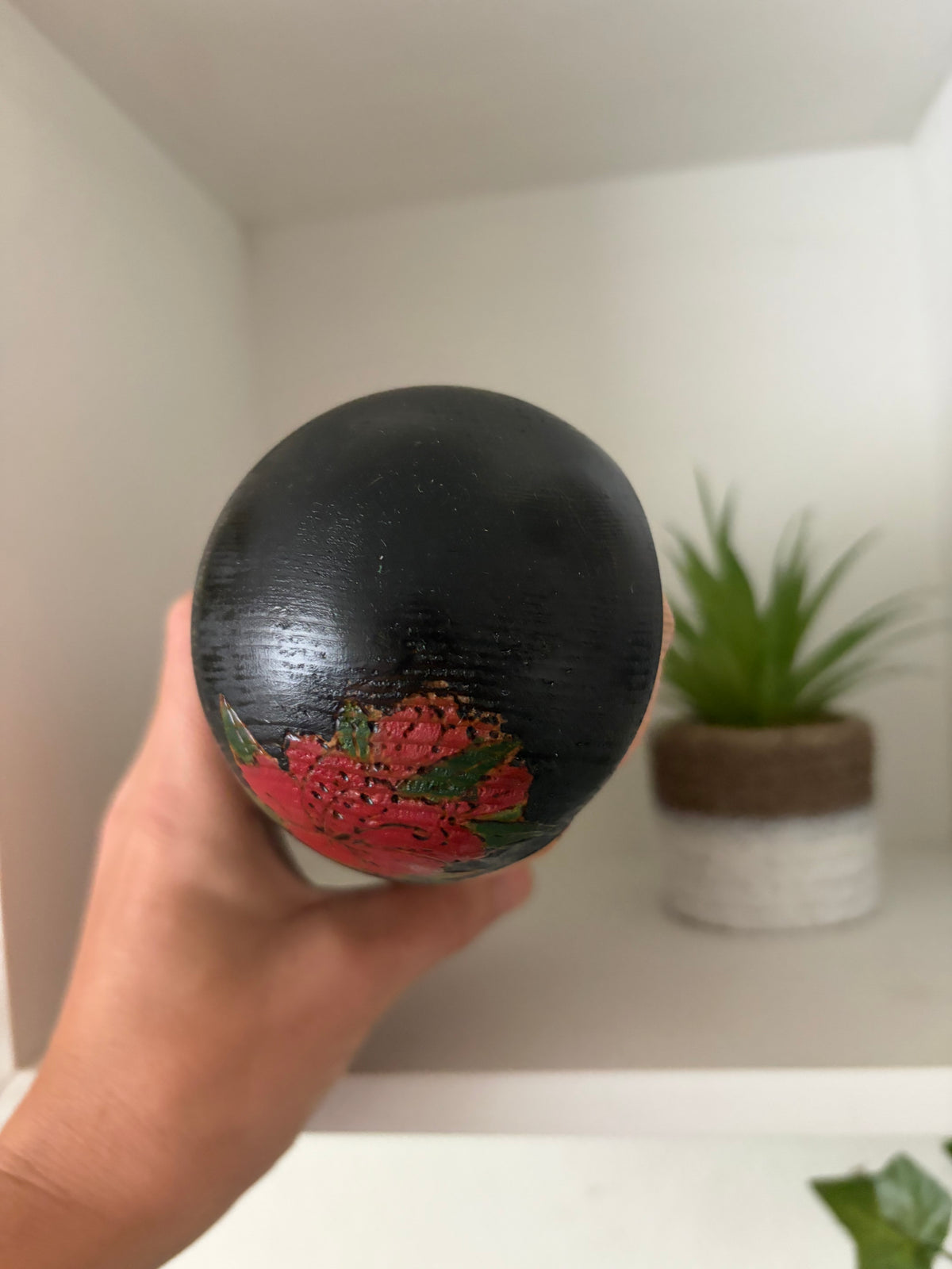 Exclusive one of a kind kokeshi by Yuko Yamazaki