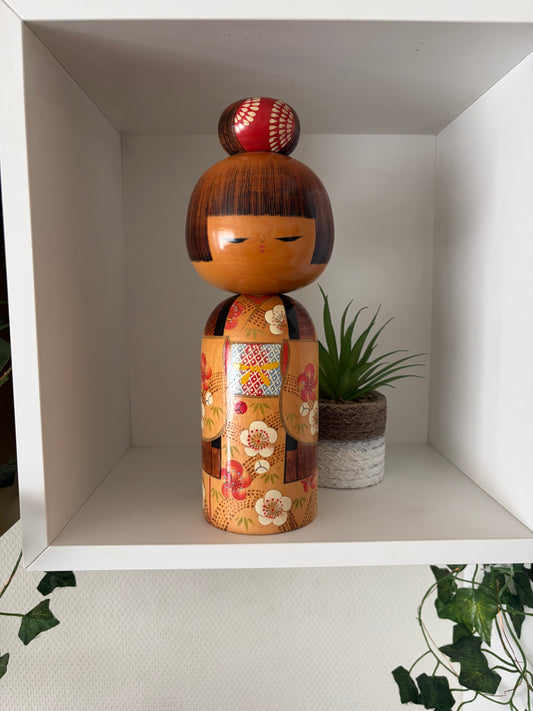 Vintage Sosaku kokeshi by Kojo Tanaka