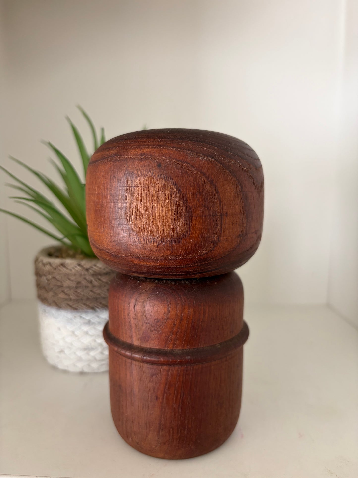 Rare Vintage Sosaku kokeshi set by Hideo Ishihara (1925-1999)