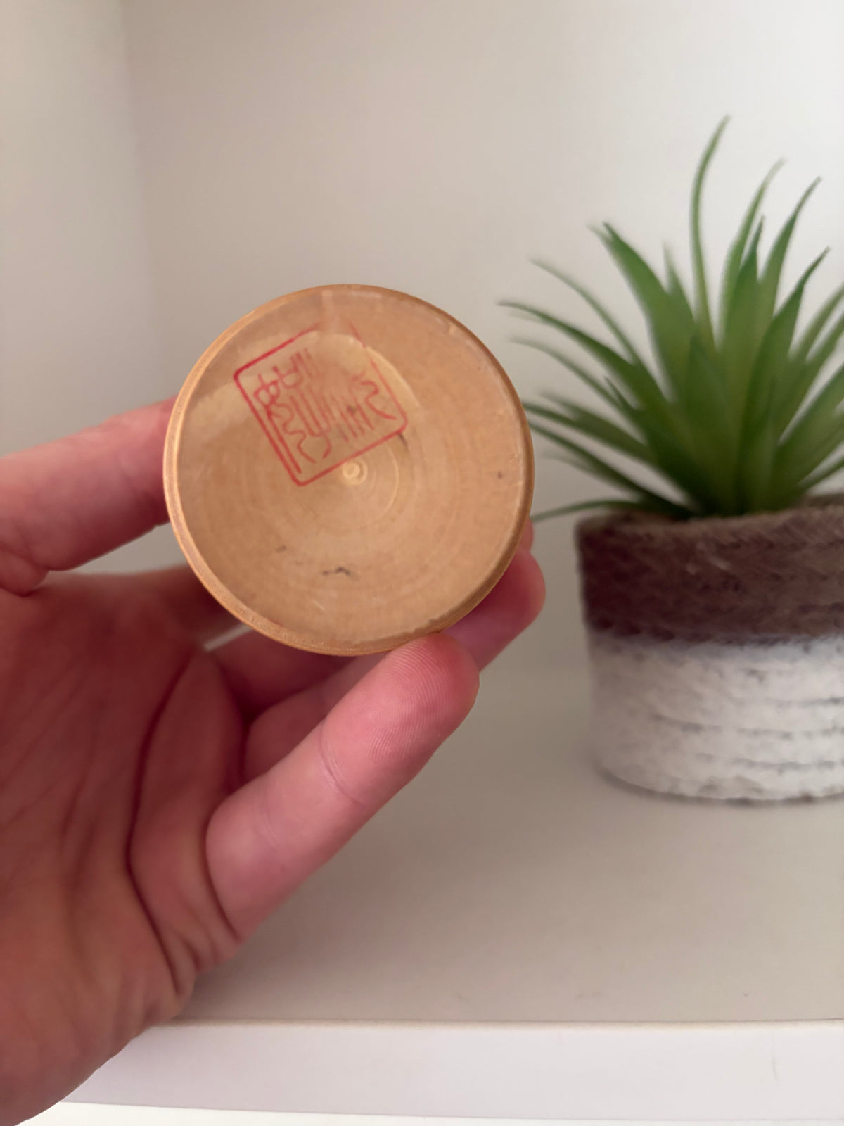 Vintage Sosaku kokeshi by Yamagishi Umeyoshi