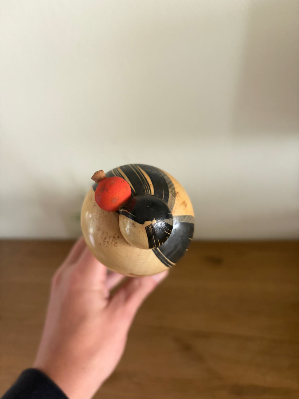 Rare Vintage Sosaku kokeshi by Takanashi Hanpuushi