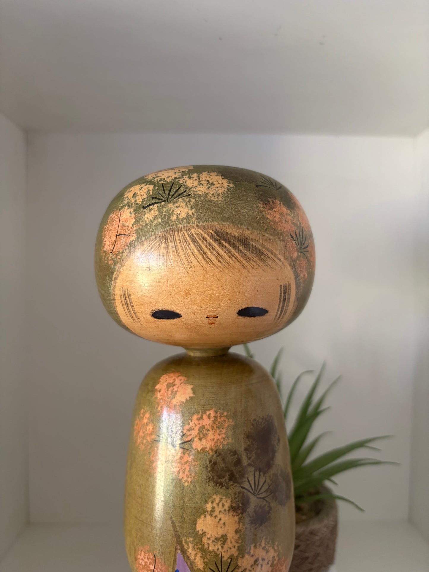 Rare Vintage Sosaku kokeshi by Kato Masami (1925-)