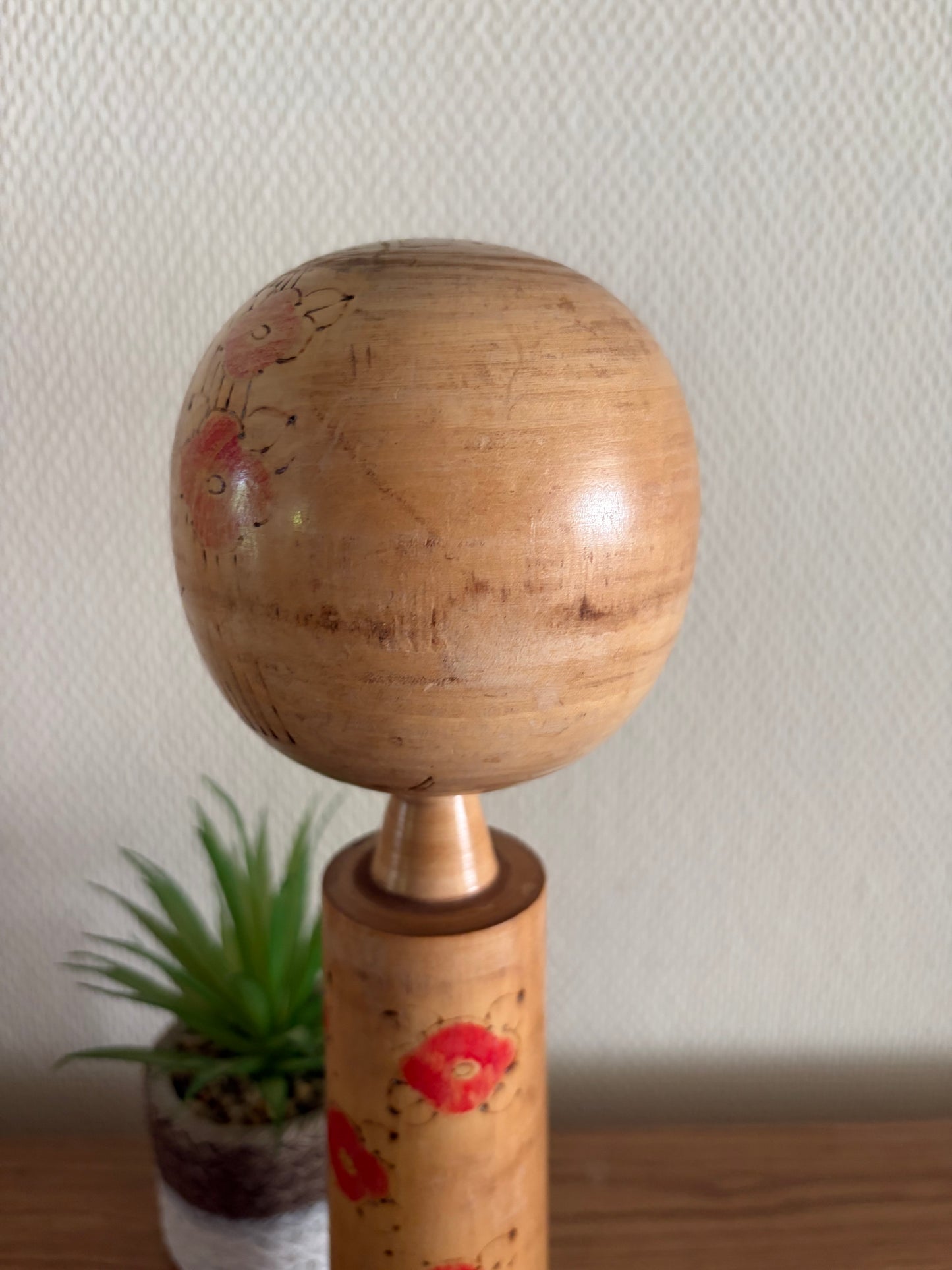 Rare Vintage Creative Kokeshi By Kano Chiyomatsu (1935-)