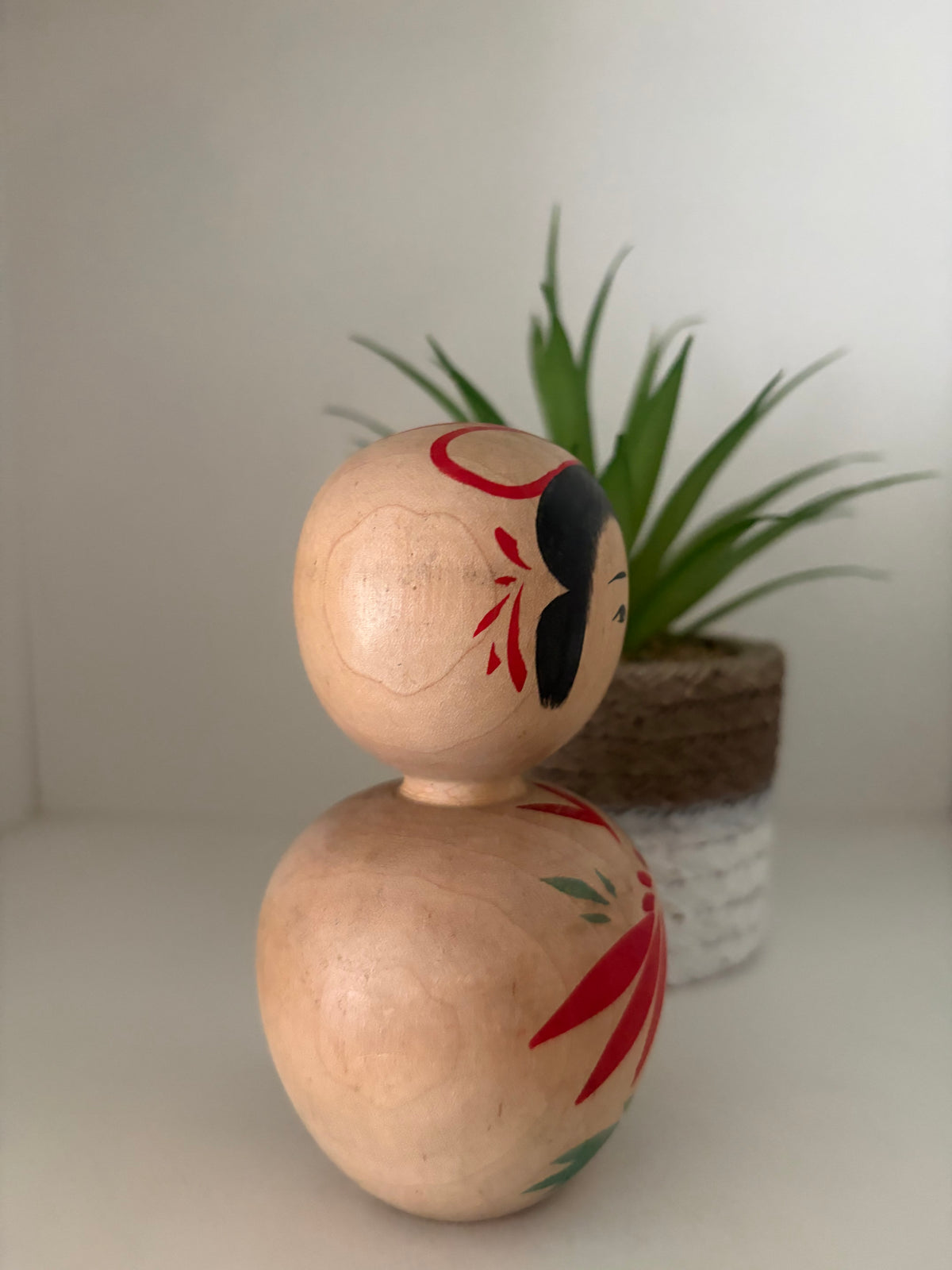 Vintage traditional Kijiyama Kokeshi by Kominami Saburo (1929-2023)