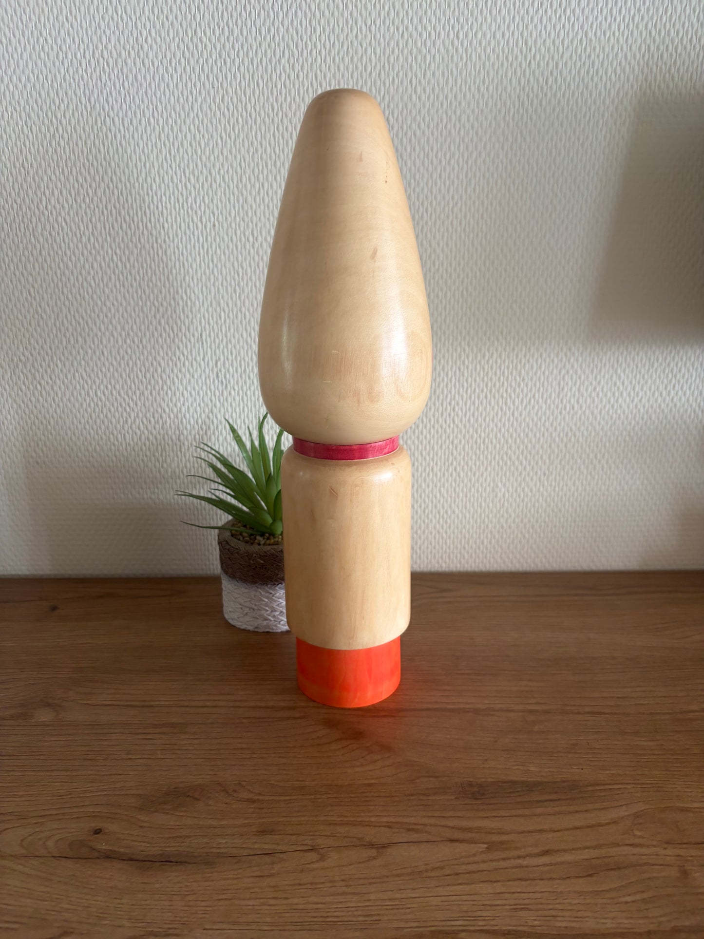 Rare vintage Sosaku kokeshi by Takahashi Hashime (1918-2002)