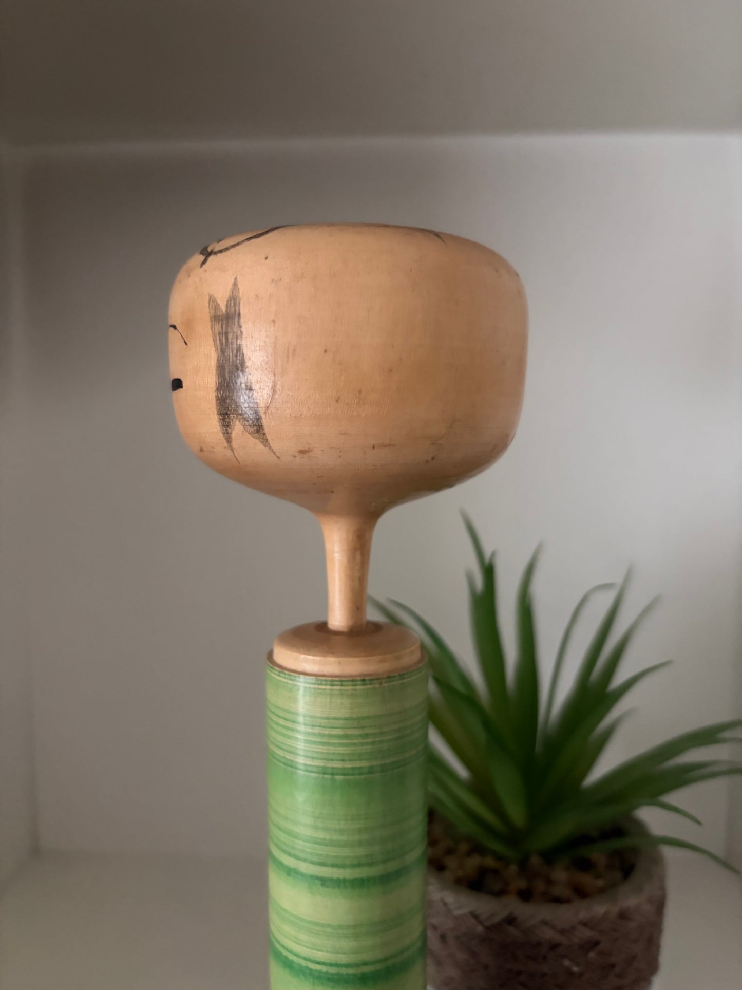 Rare Vintage Creative Kokeshi By Kahei Katase (1922-2015)
