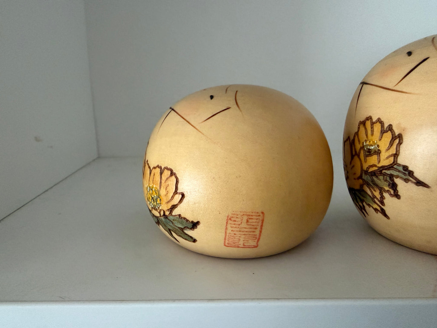 Vintage creative kokeshi by Usaburo