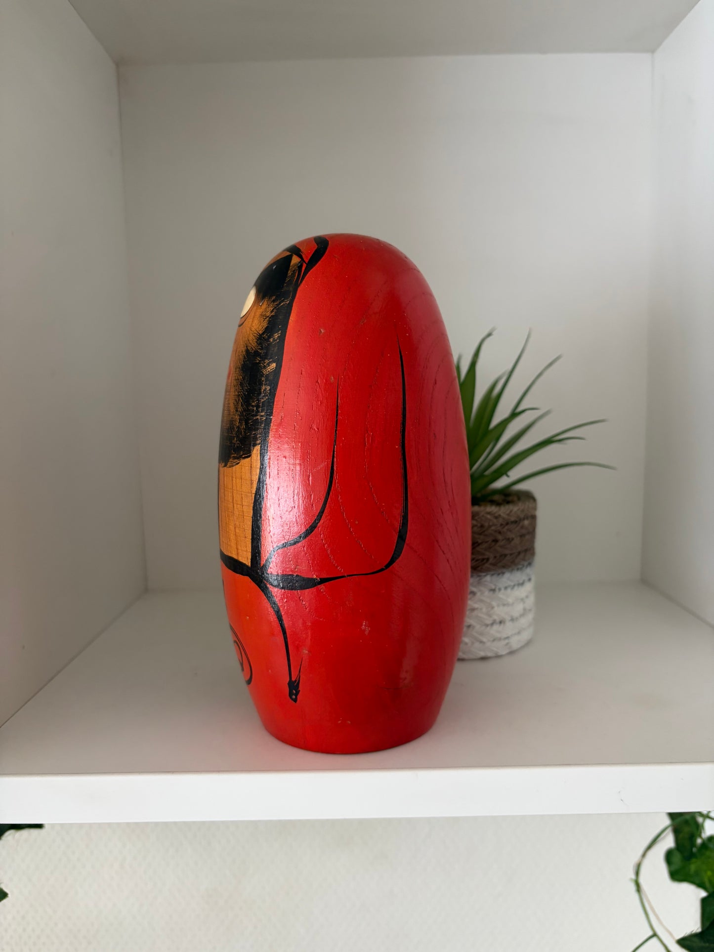 Vintage Daruma kokeshi