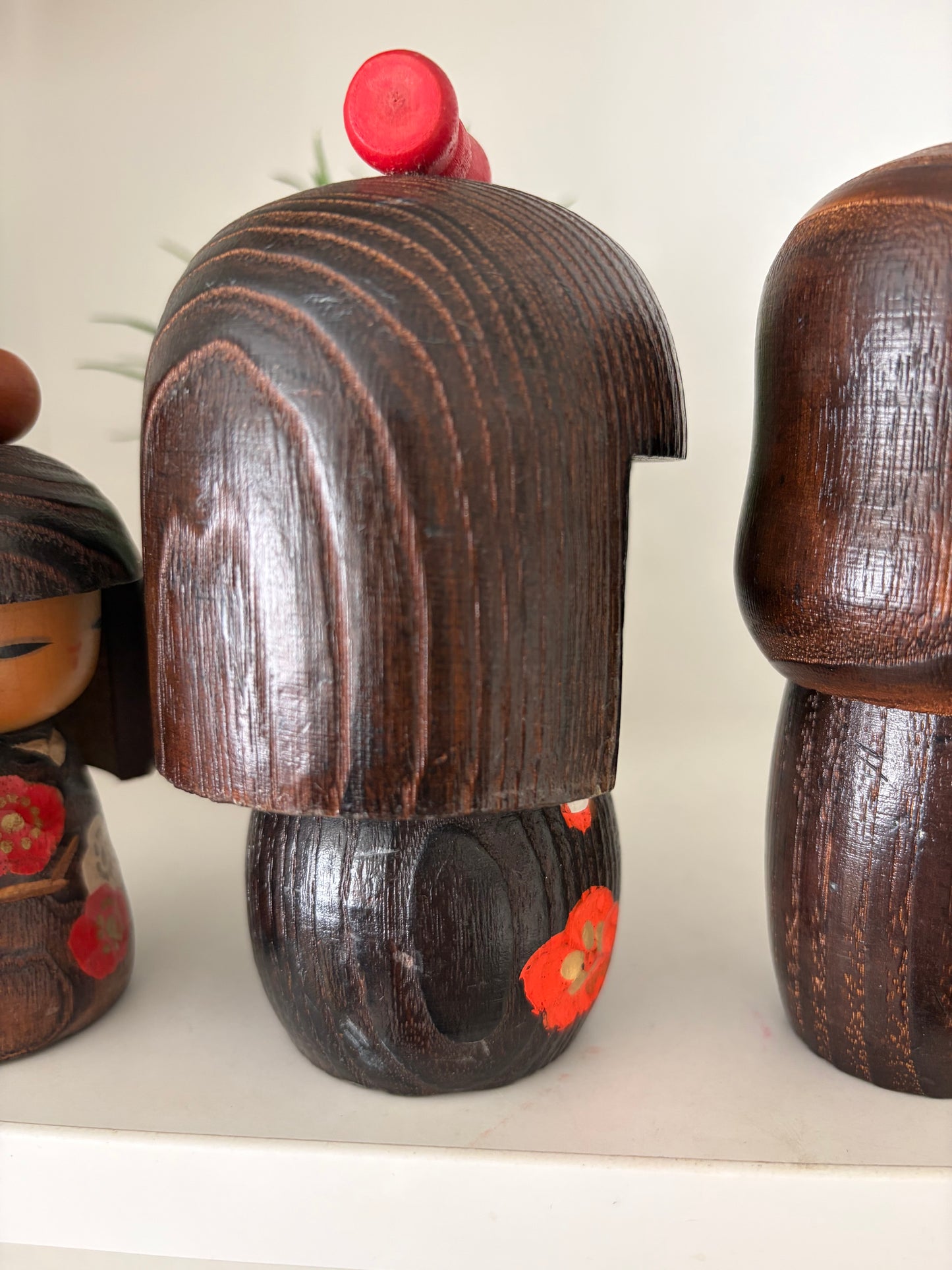 Set off 3 vintage Sosaku kokeshi