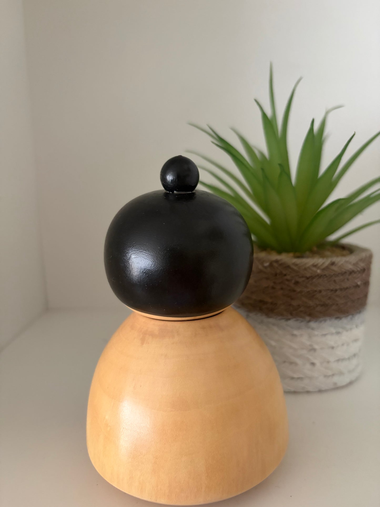 Vintage Creative Kokeshi By Aoki Ryoka (1931-)