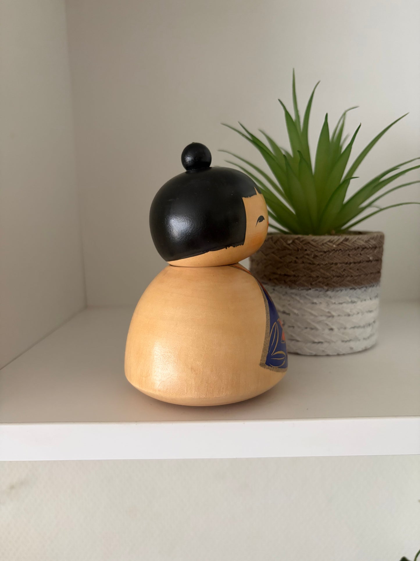 Vintage Creative Kokeshi By Aoki Ryoka (1931-)