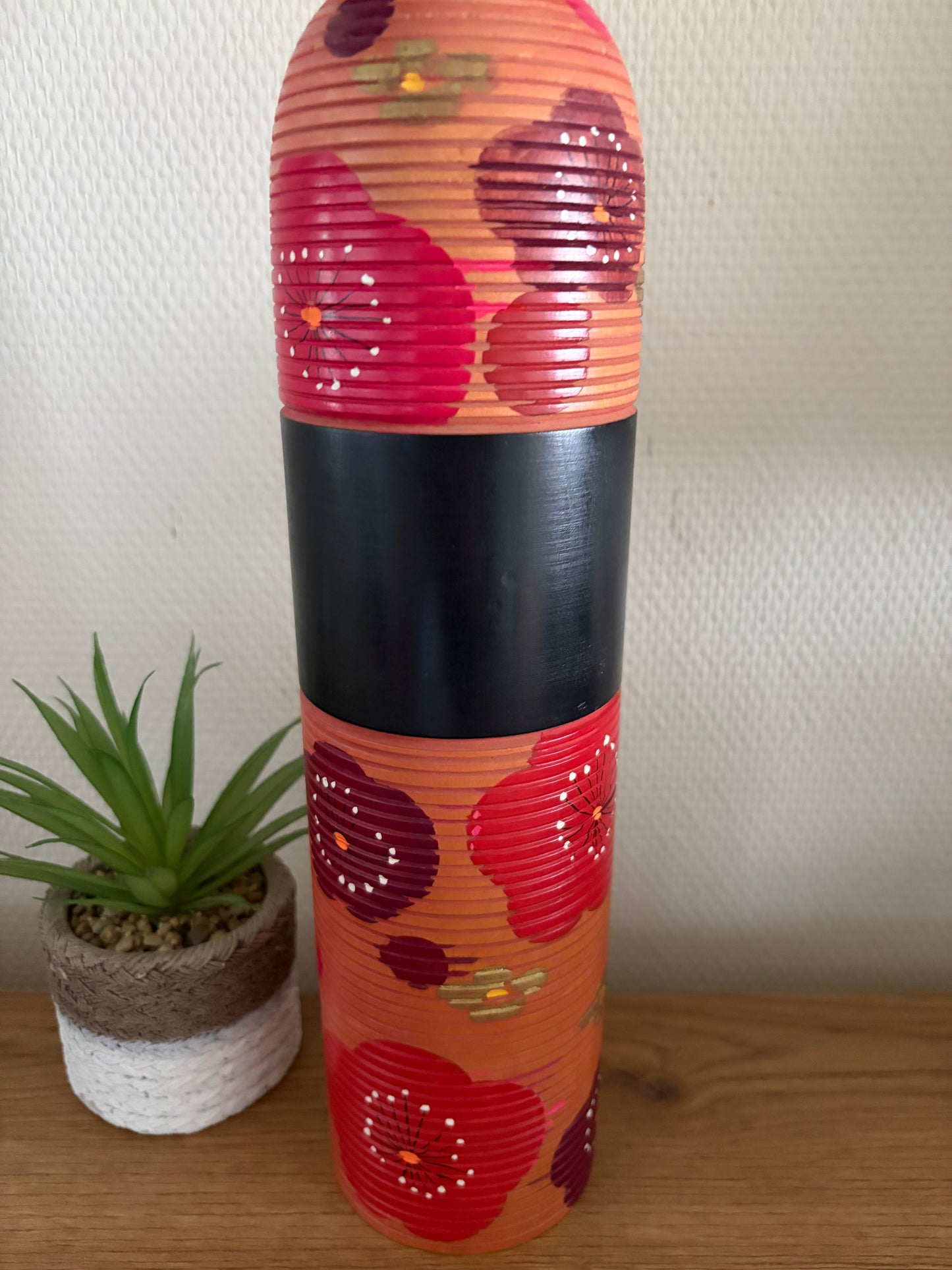 Vintage Creative Kokeshi By Takahashi Akinori (1957-)